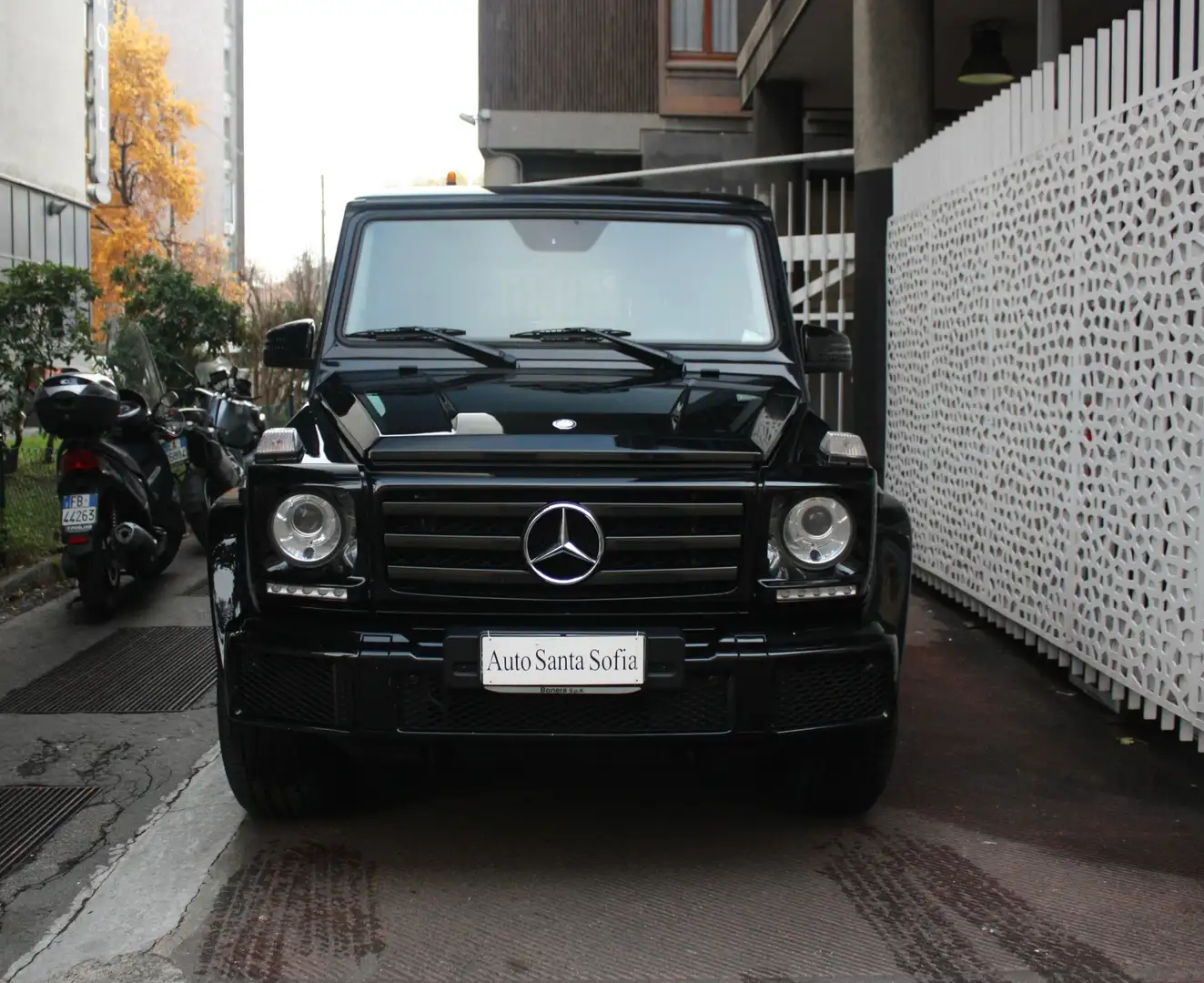 Mercedes-Benz G 350 Premium AMG Pack-245cv-Tagliandi-Italiana Zwart - 2