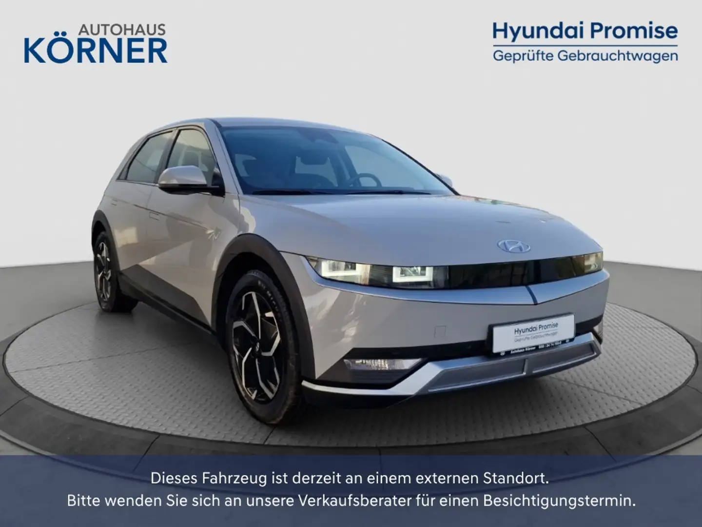 Hyundai IONIQ 5 DYNAMIQ 58kWh *LED*CARPLAY*CAM*NAVI* Gri - 1