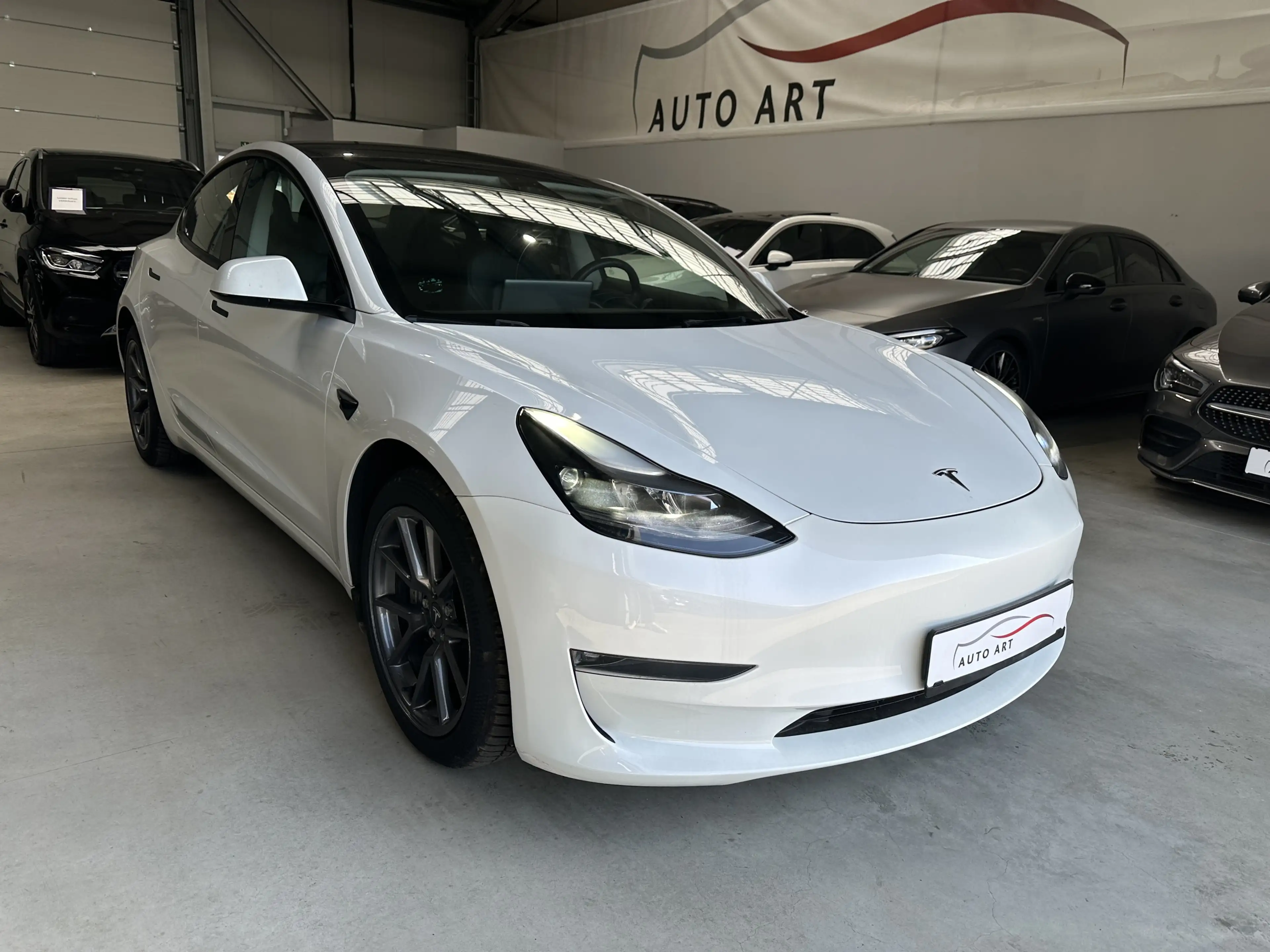 Tesla Model 3 LR Dual AWD AHK Pano Ryzen Wärmepumpe