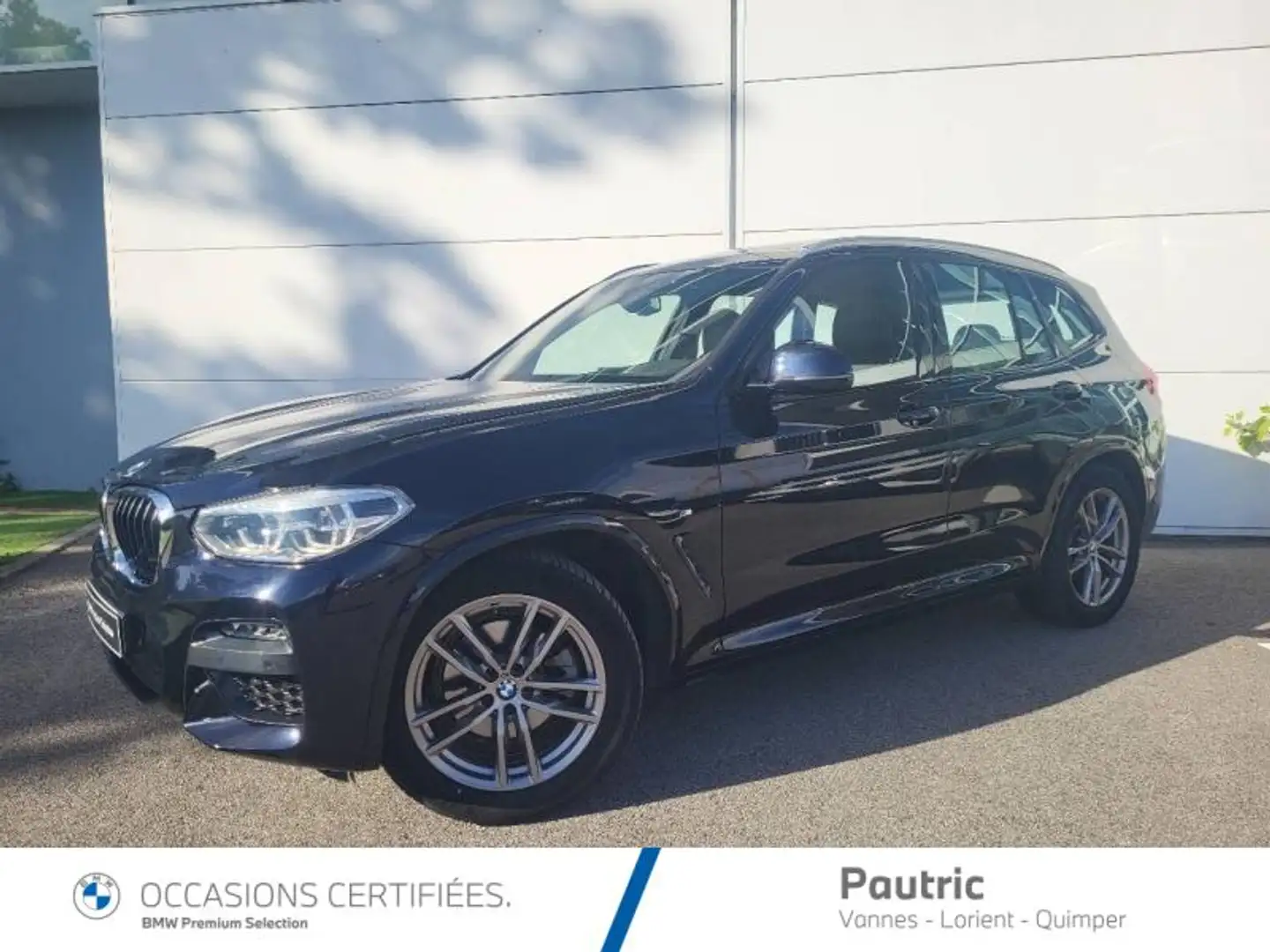 BMW X3 sDrive18dA 150ch  M Sport Noir - 1