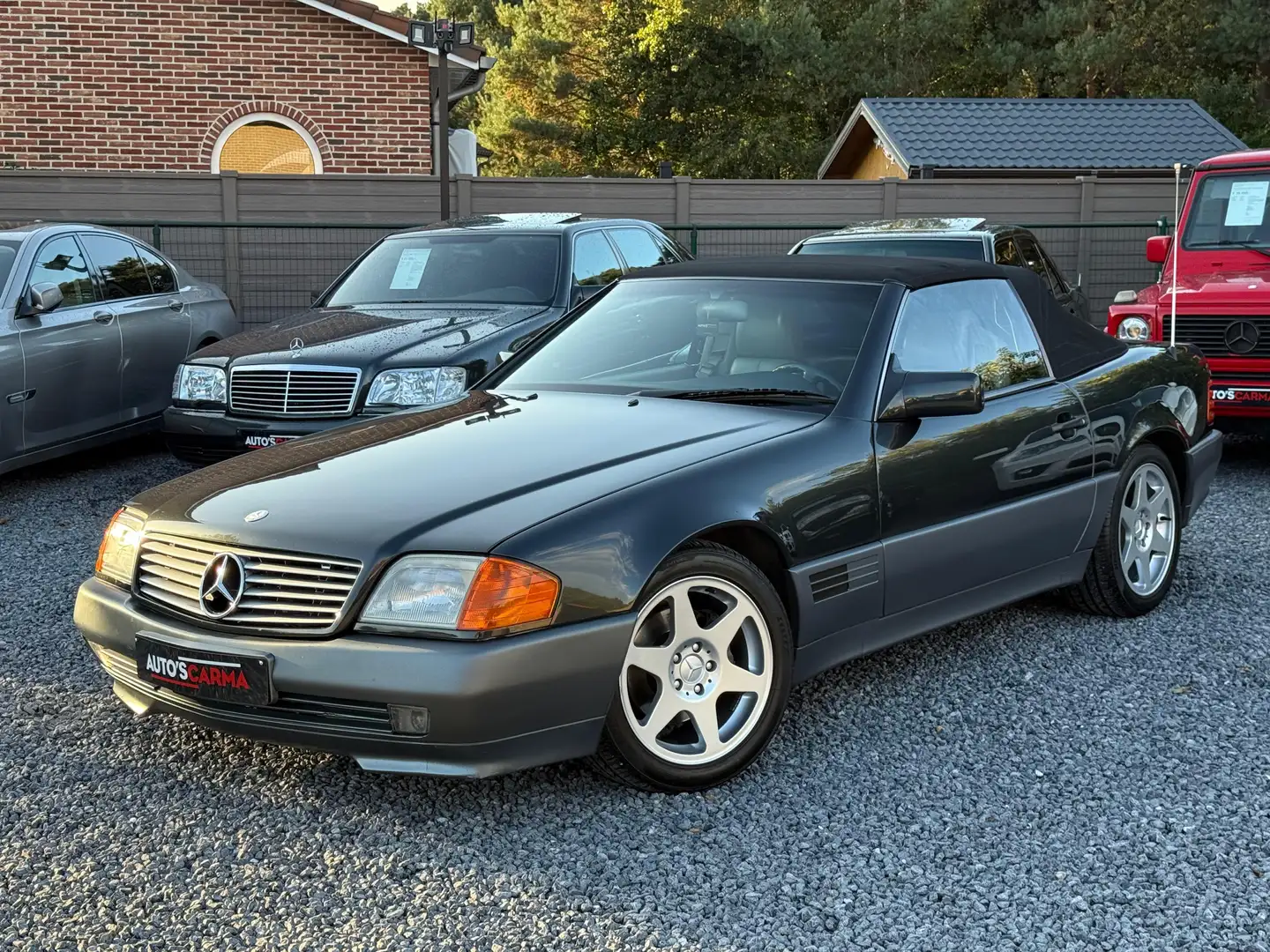 Mercedes-Benz SL 320 Cabrio Uitstekende Conditie AUtomaat Oldtimer Noir - 1