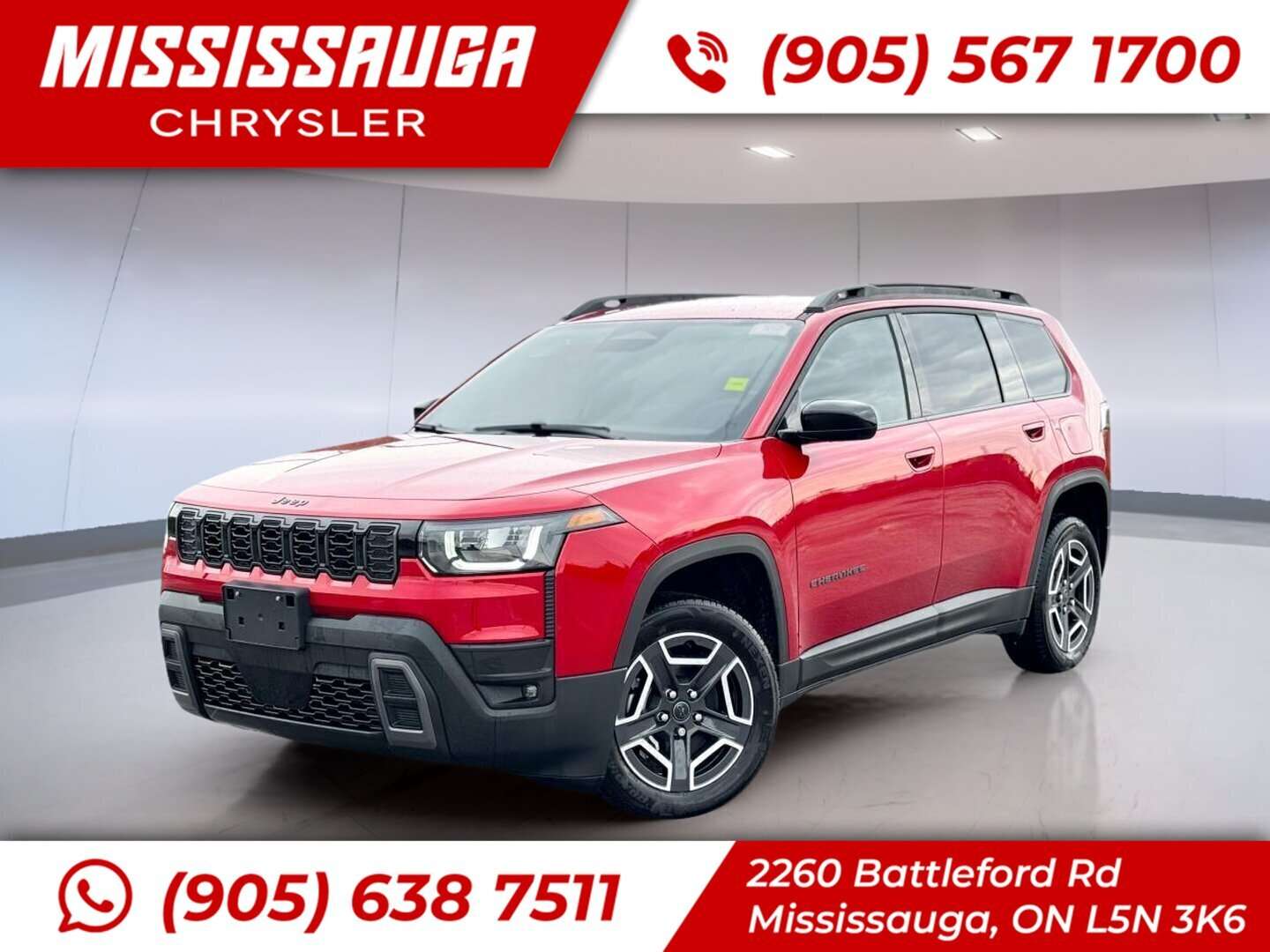 2026 Jeep Cherokee Laredo 4x4 | Heated Seats | Car-play | Adaptive Cr