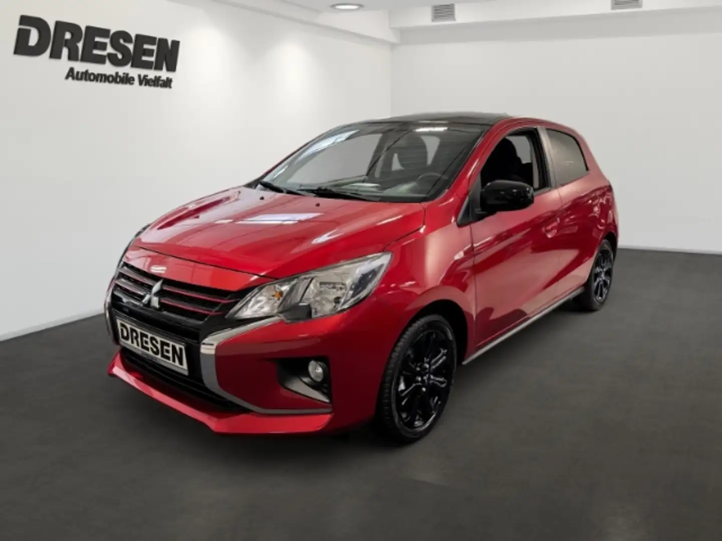 Mitsubishi Space Star EU6d 1.2 Spirit+ Black Automatik+Sitzheizung+Parkp Rot - 1