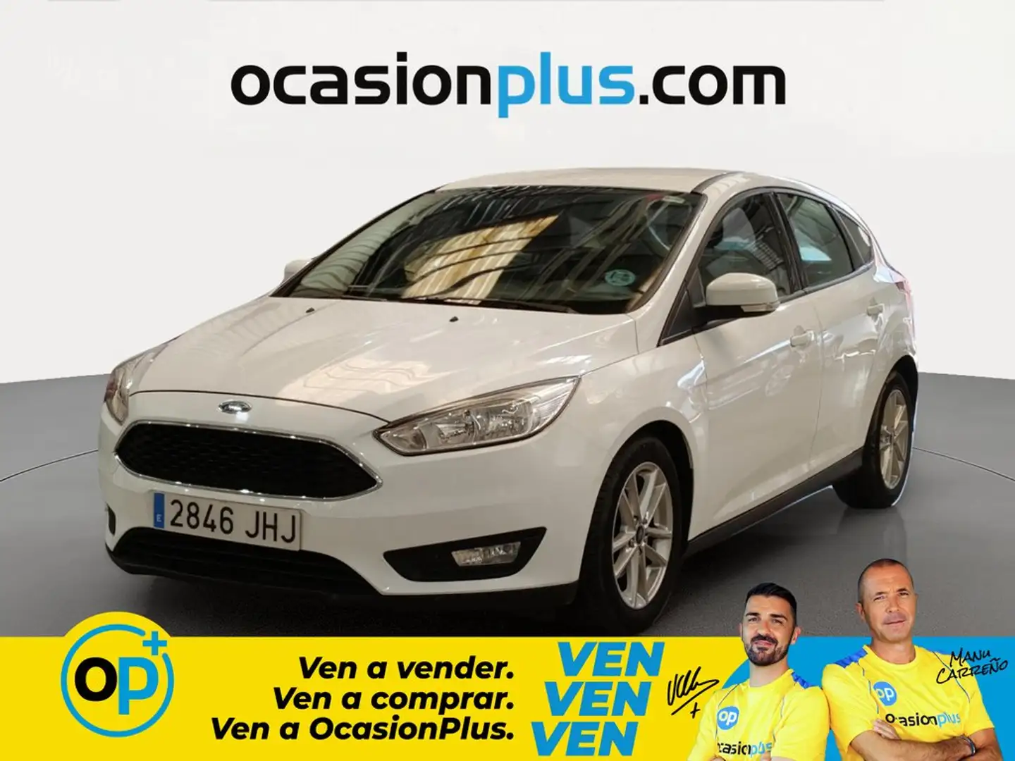 Ford Focus 1.0 Ecoboost Auto-S&S Trend 100 Blanco - 1
