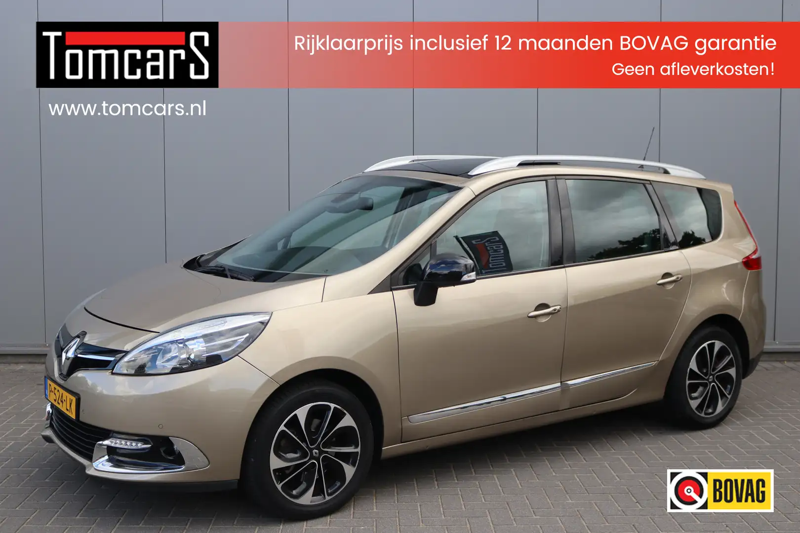 Renault Grand Scenic 1.2 TCe 130PK Limited 7p. Navigatie/Panoramadak/Pa Bruin - 1