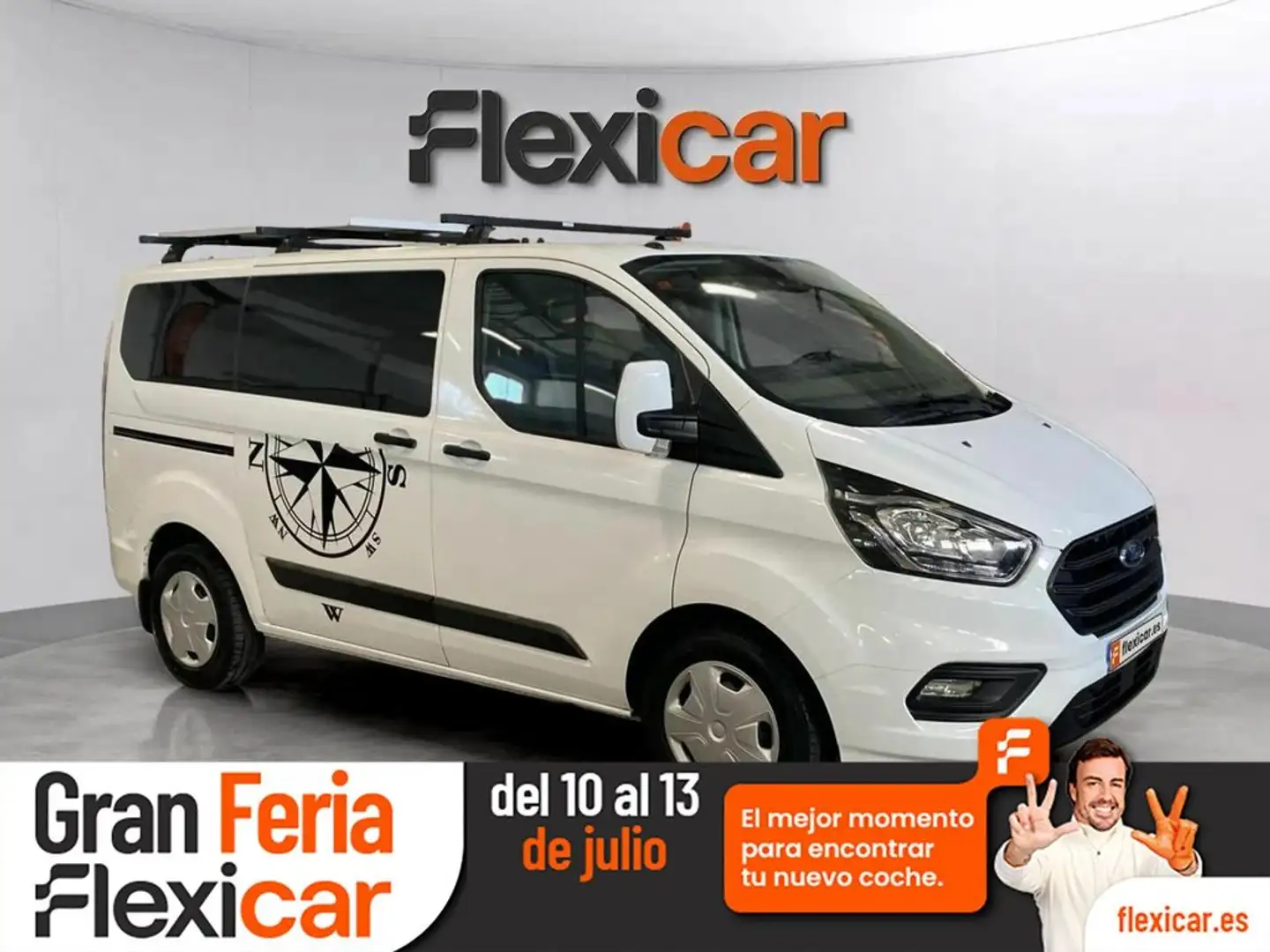 Ford Tourneo Custom 2.0 TDCI 96kW (130CV) L2 Trend Blanco - 1