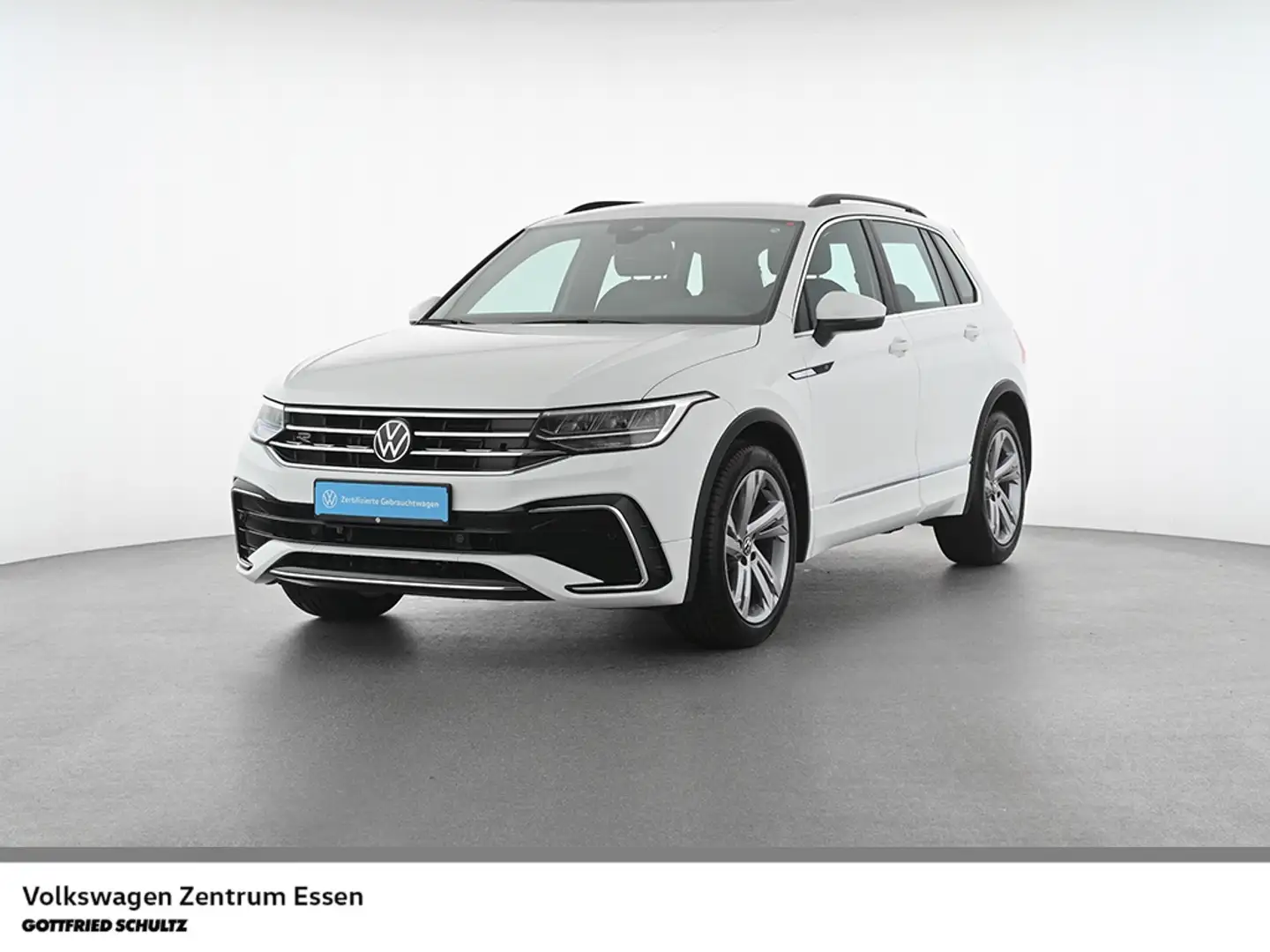 Volkswagen Tiguan R-Line TSI DSG LED Navi R-Kamera Sitzhzg Weiß - 1