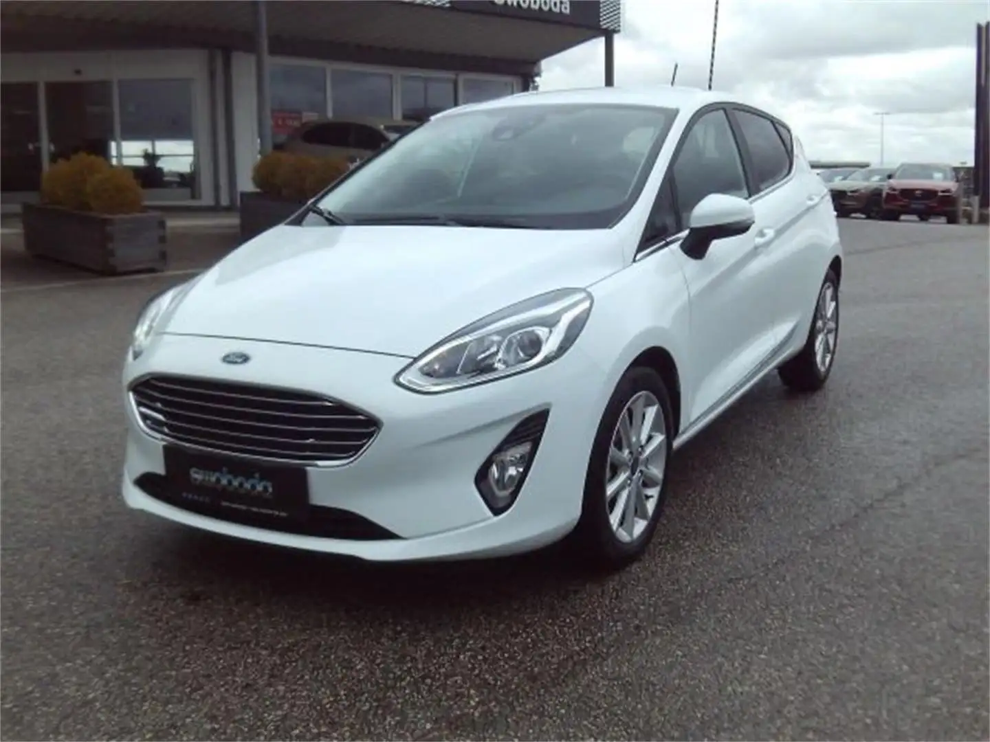 Ford Fiesta Titanium 1,0 EcoBoost Start/Stop Weiß - 2