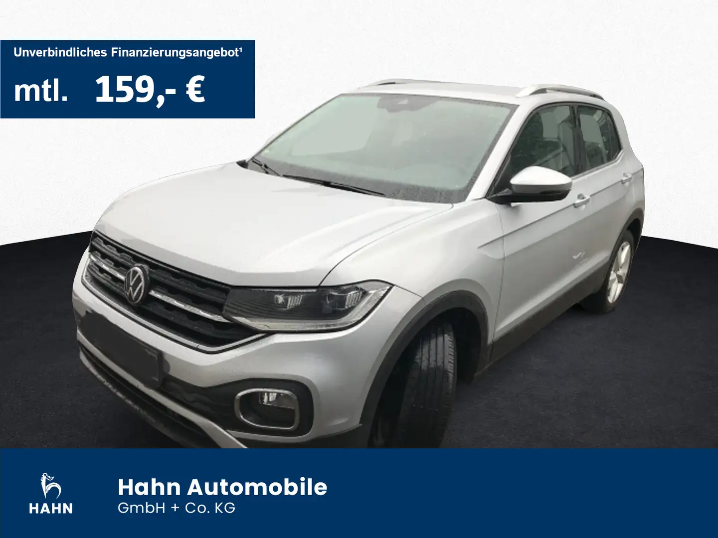 Volkswagen T-Cross 1.0TSI DSG Style LED CAM Navi Sitzh Silber - 1