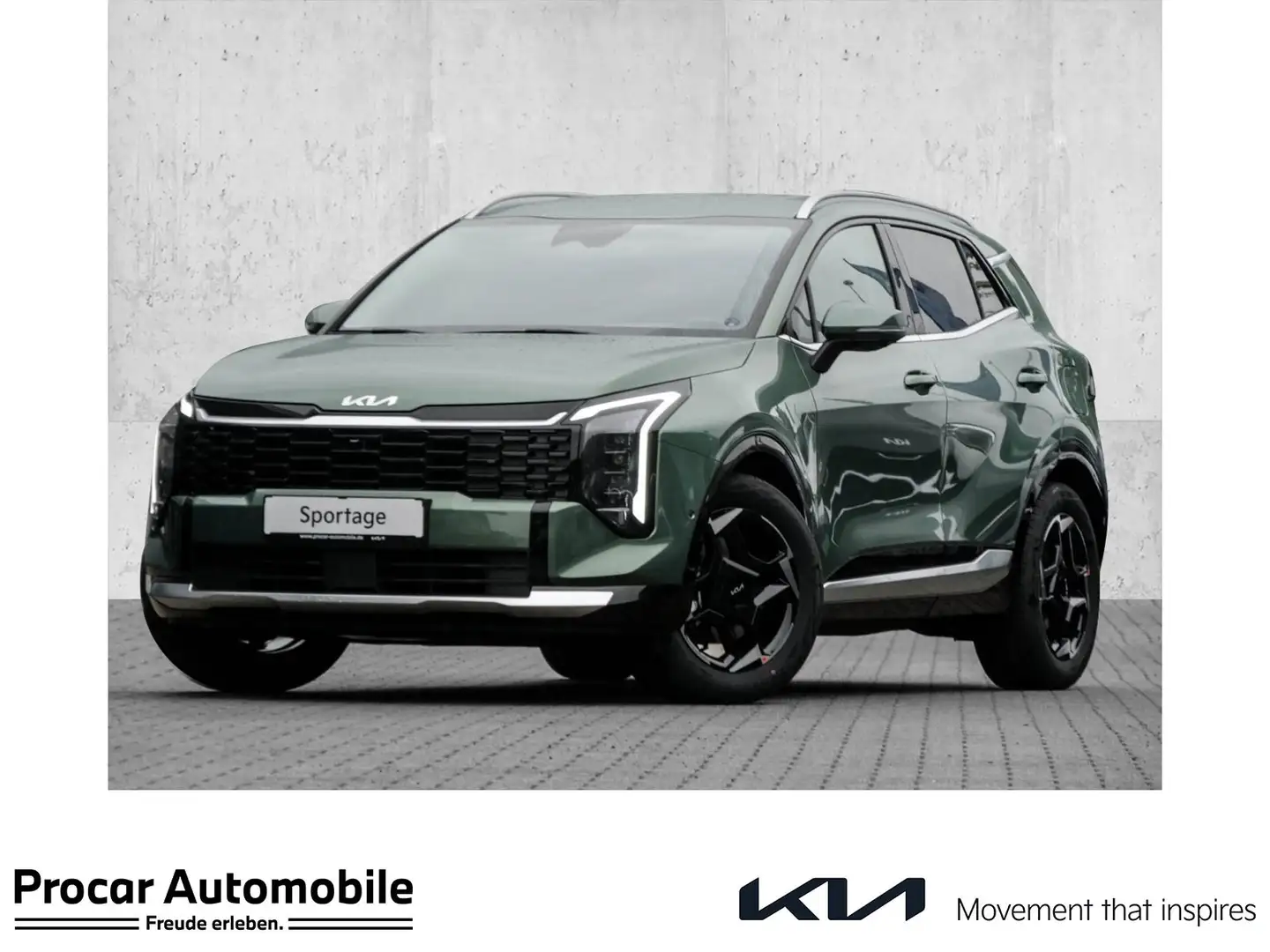 Kia Sportage Spirit DCT  P3+P5 NEUES Modell Vert - 1