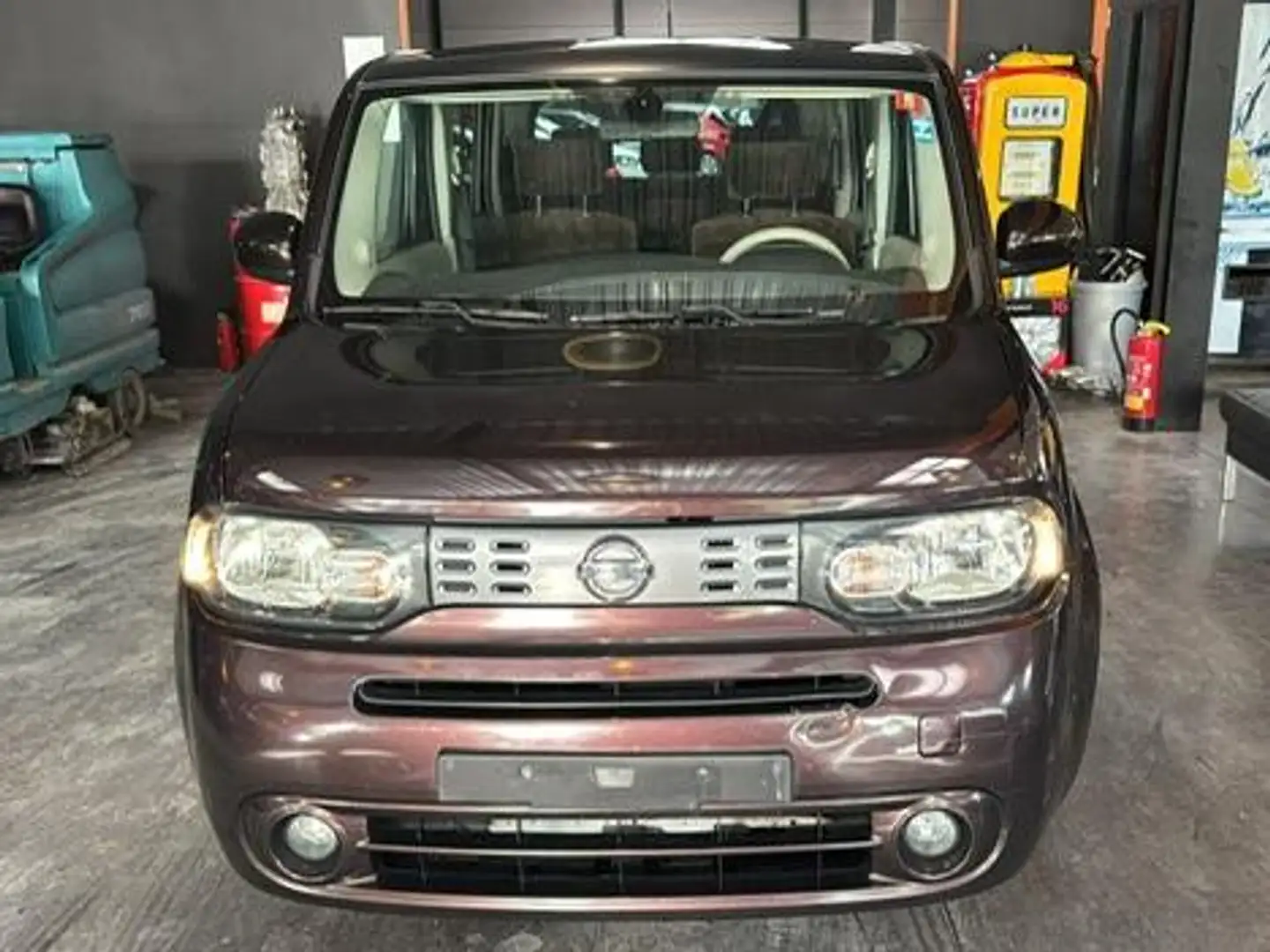 Nissan Cube 1.6 - AUTOMATIQUE - A/C - TOIT PANO - BLTH - CD - AUX Braun - 2