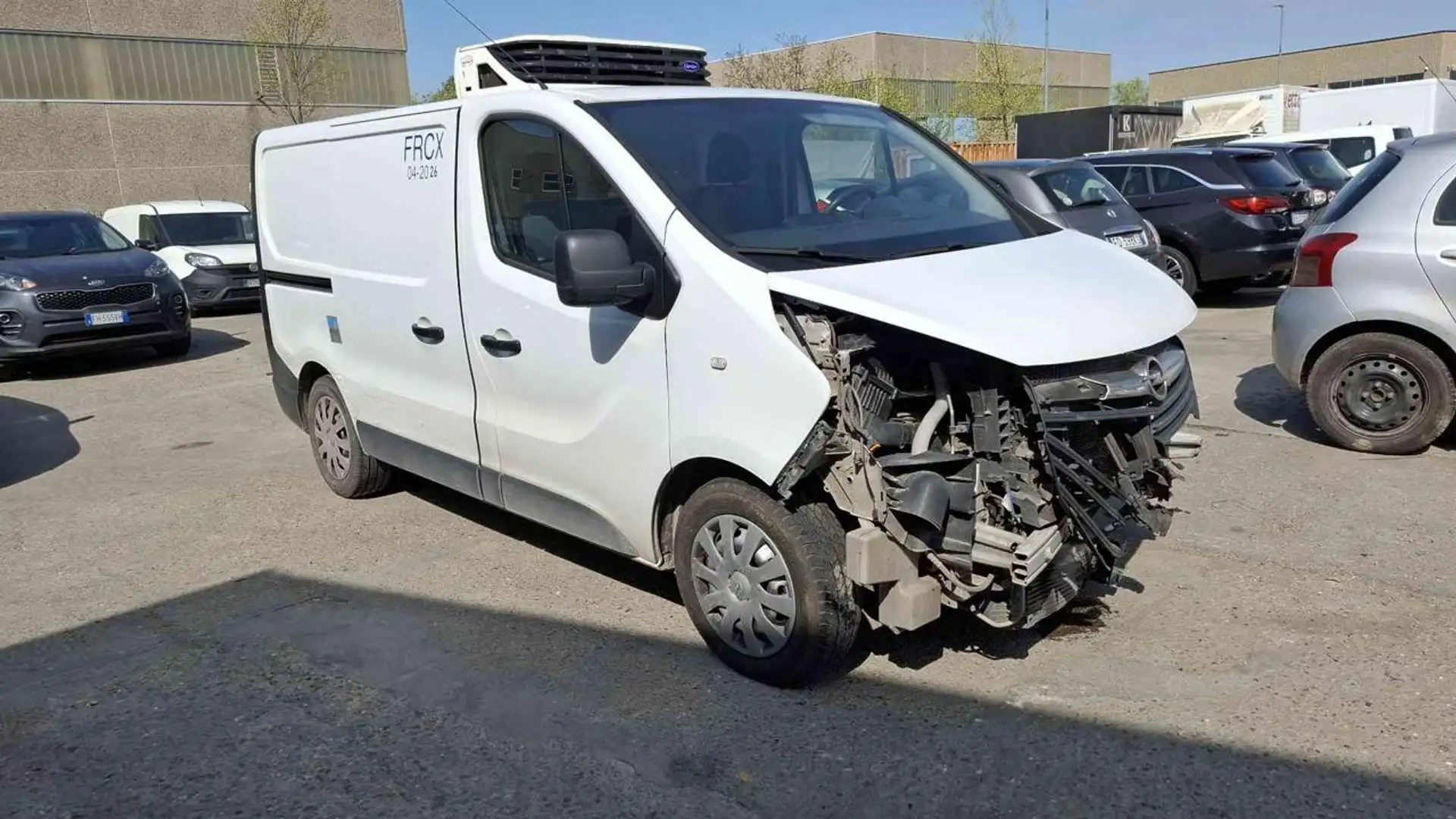 Opel Vivaro 1.6 BiTurbo S&S L2  FRIGO INCIDENTATO Blanc - 2