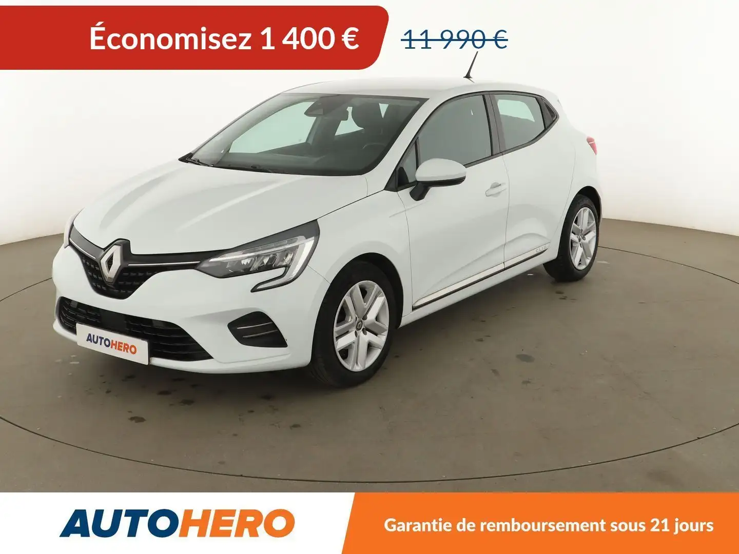 Renault Clio 1.0 SCe Zen Blanc - 1