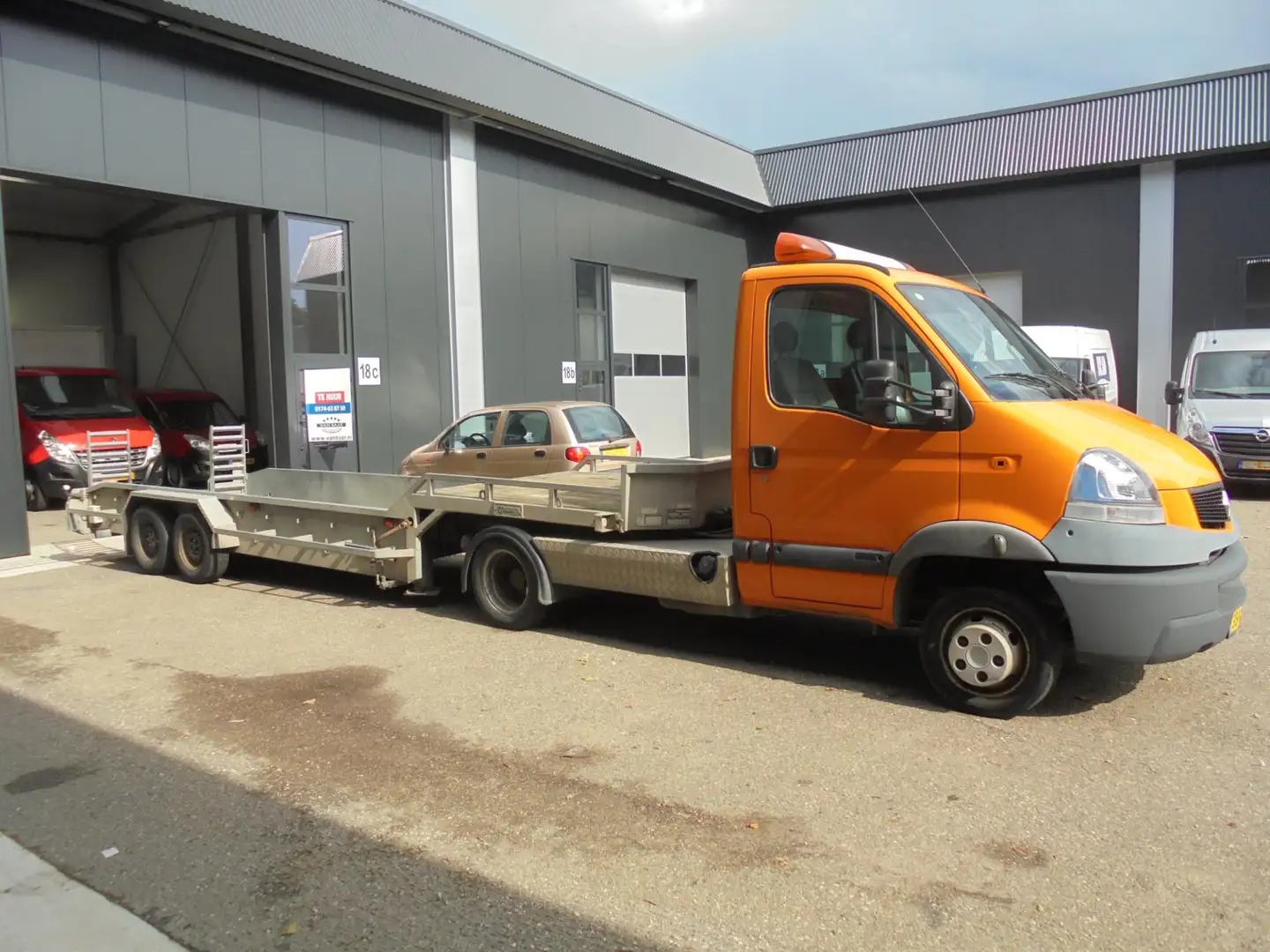 Renault Mascott 150.35 313 dieplader be trailer 2015 - 2