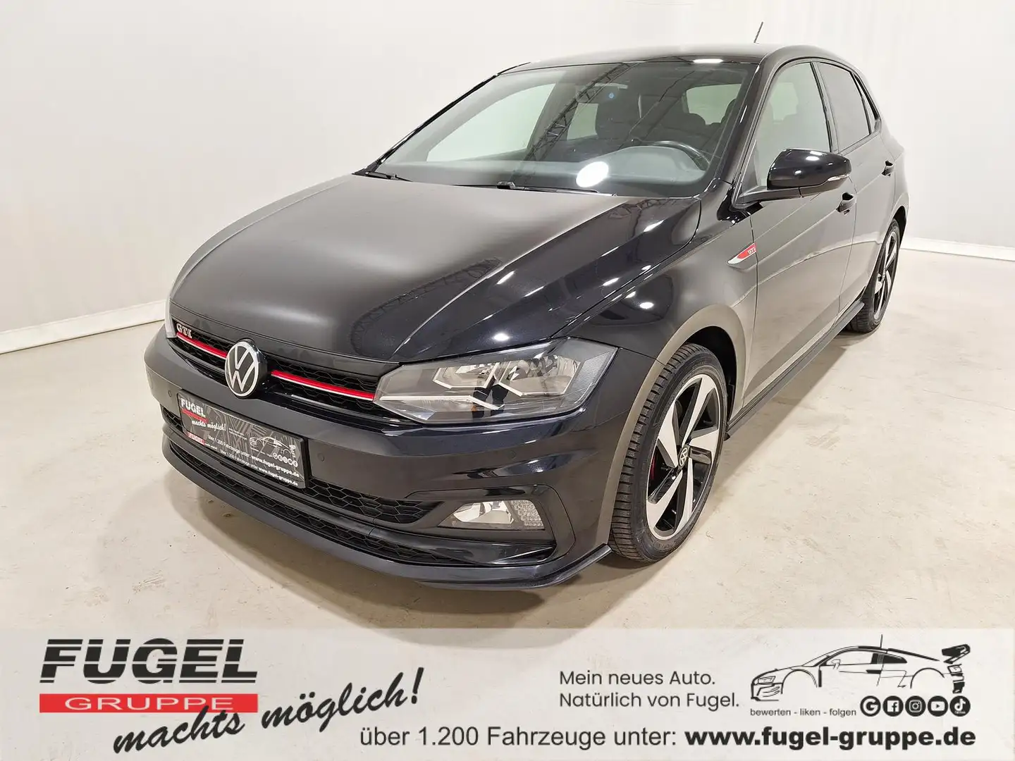 Volkswagen Polo 2.0 TSI GTI DSG NAVI|SHZ|ACC Schwarz - 1