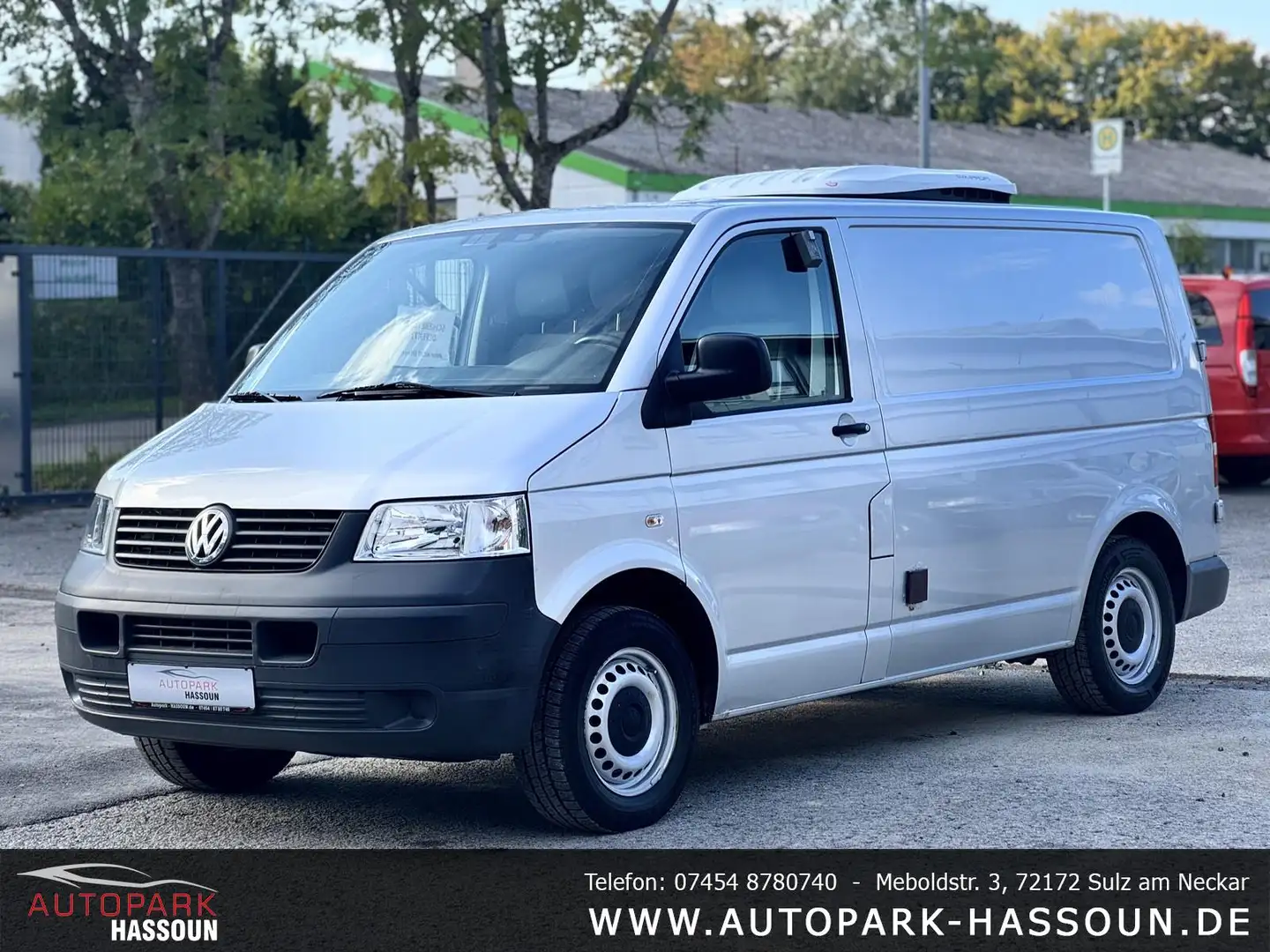 Volkswagen T5 Transporter T5 Kasten-Kombi CoolProfi TÜV 11/26 AHK Klima 3-Si Silber - 1