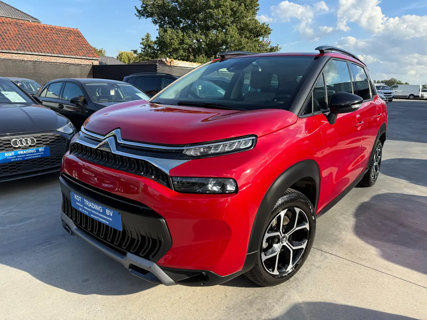 Citroen C3 Aircross 1.2i 110PK FACELIFT FULL LED ZWART LEDER CAMERA Rouge - 1