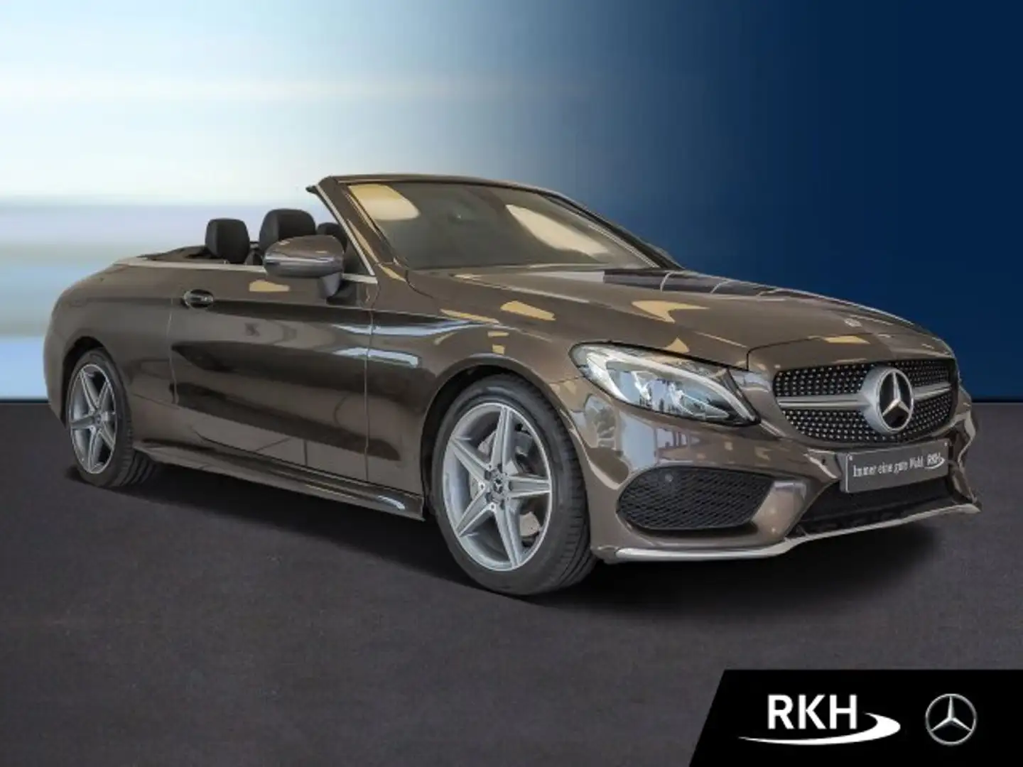 Mercedes-Benz C 180 C 180 Cabriolet AMG Line Exterieur/Navi/Styling Braun - 2