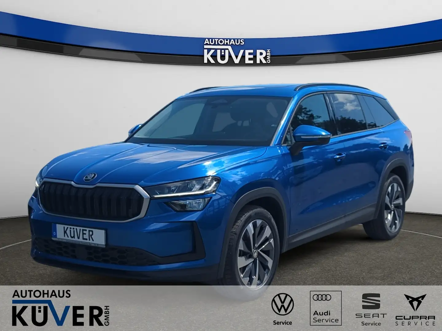 Skoda Kodiaq Selection 2,0 TDI DSG 4x4 Navi+Pano+AHK Blau - 1