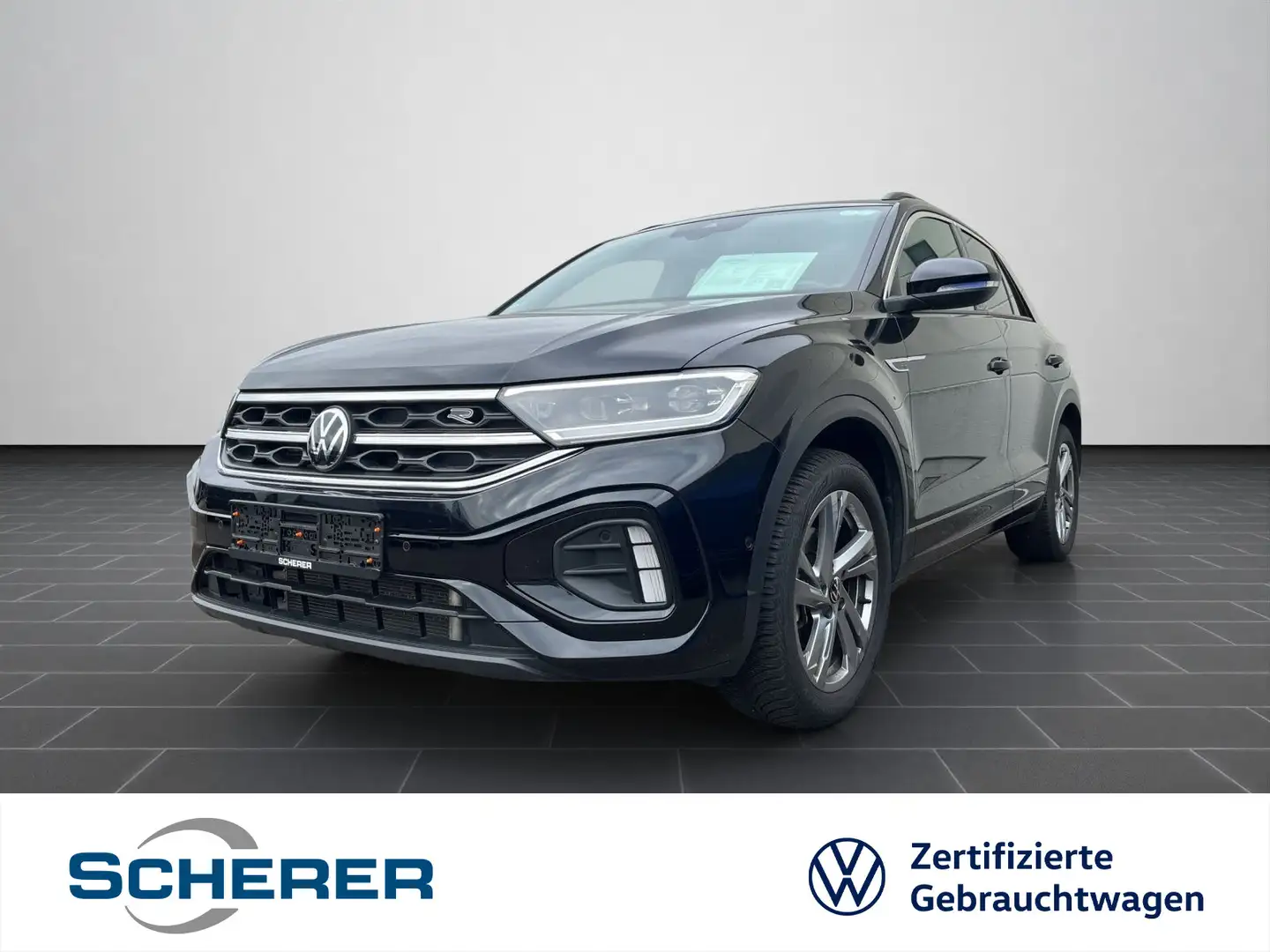 Volkswagen T-Roc R-Line 1.5 TSI DSG ACC AHK NAVI PDC RFK SH Noir - 1
