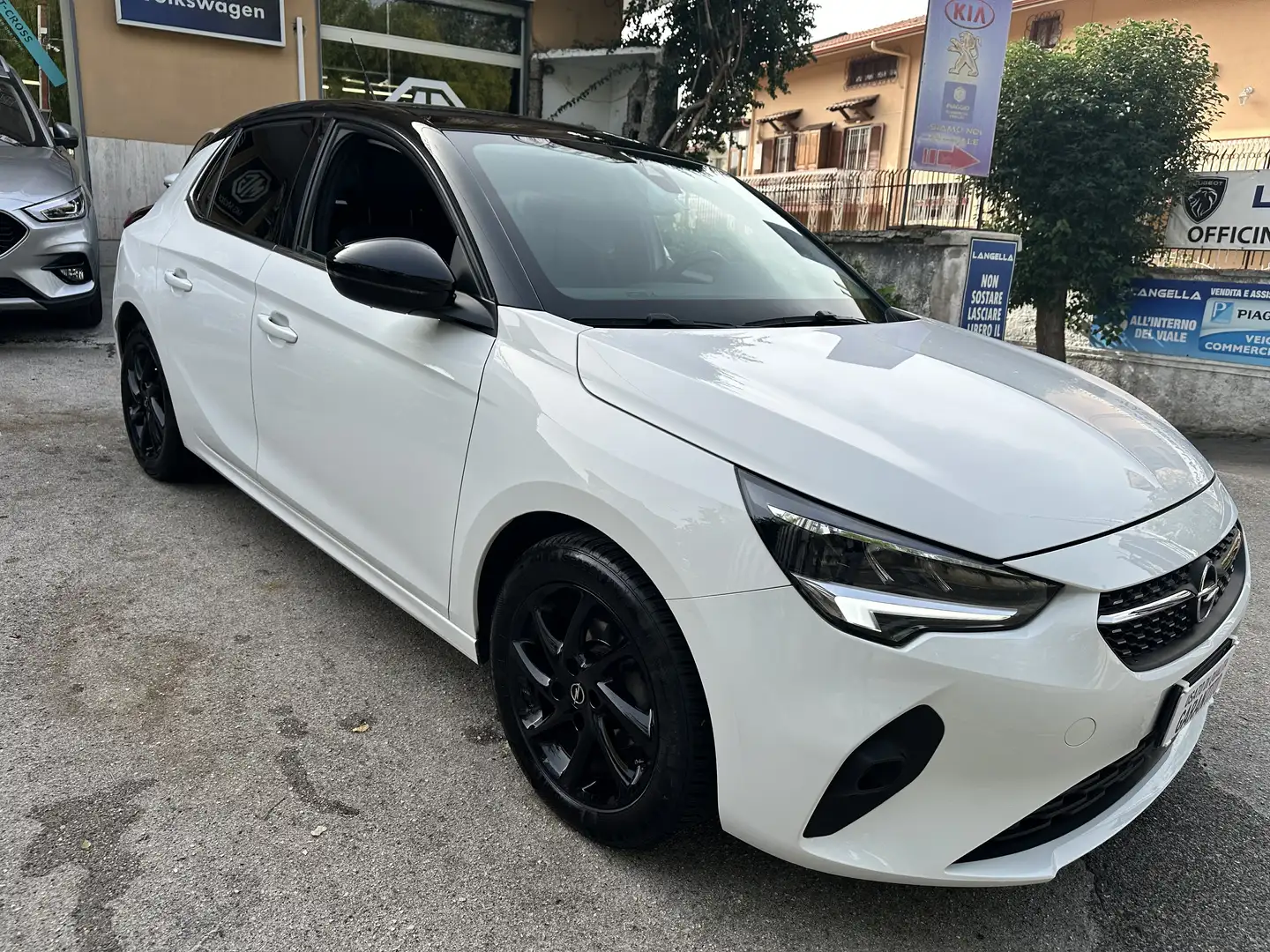 Opel Corsa 1.2 Elegance s&s 75cv Blanc - 1