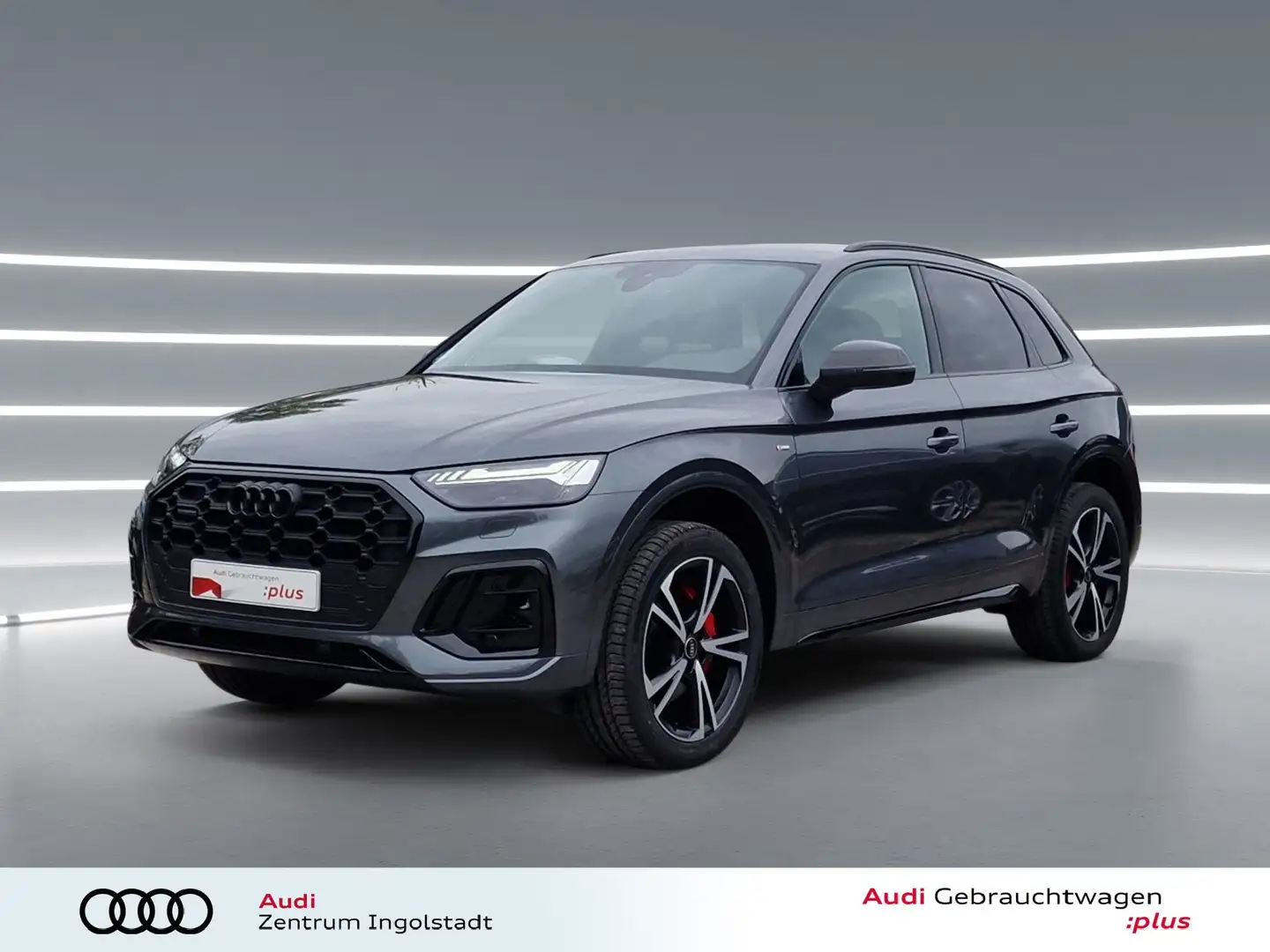 Audi Q5 40 TDI qu S line Sport Edit. MATRIX AHK 20" S line Grau - 2