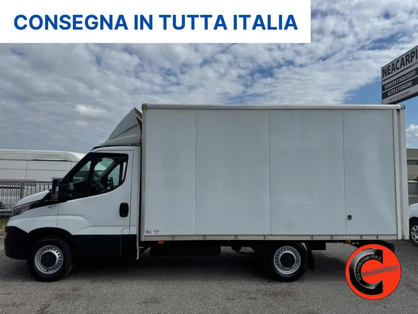 Iveco Daily 35 180CV 3.0-MATIC-CABINATO BOX LEGA-GANCIO TRAINO Blanco - 2