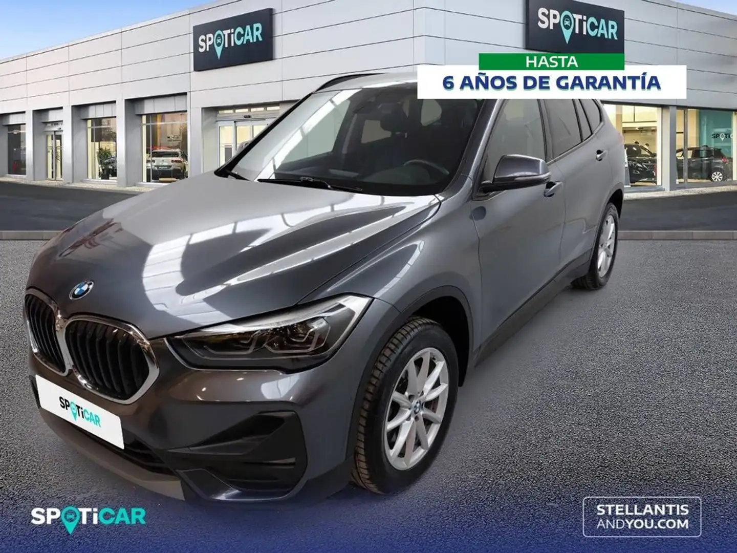 BMW X1 sDrive 18d Gris - 1