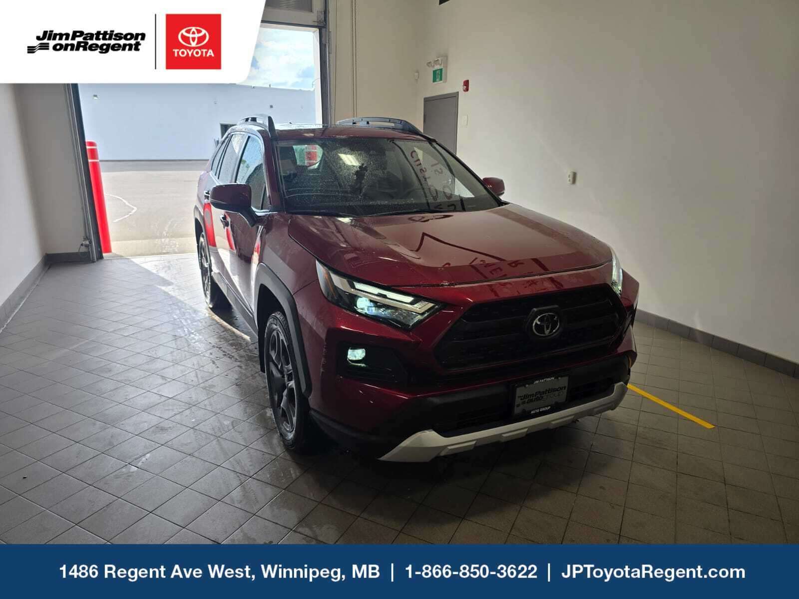 Red 2024 Toyota RAV4 Adventure AWD SUV / Crossover All-Wheel Drive Automatic