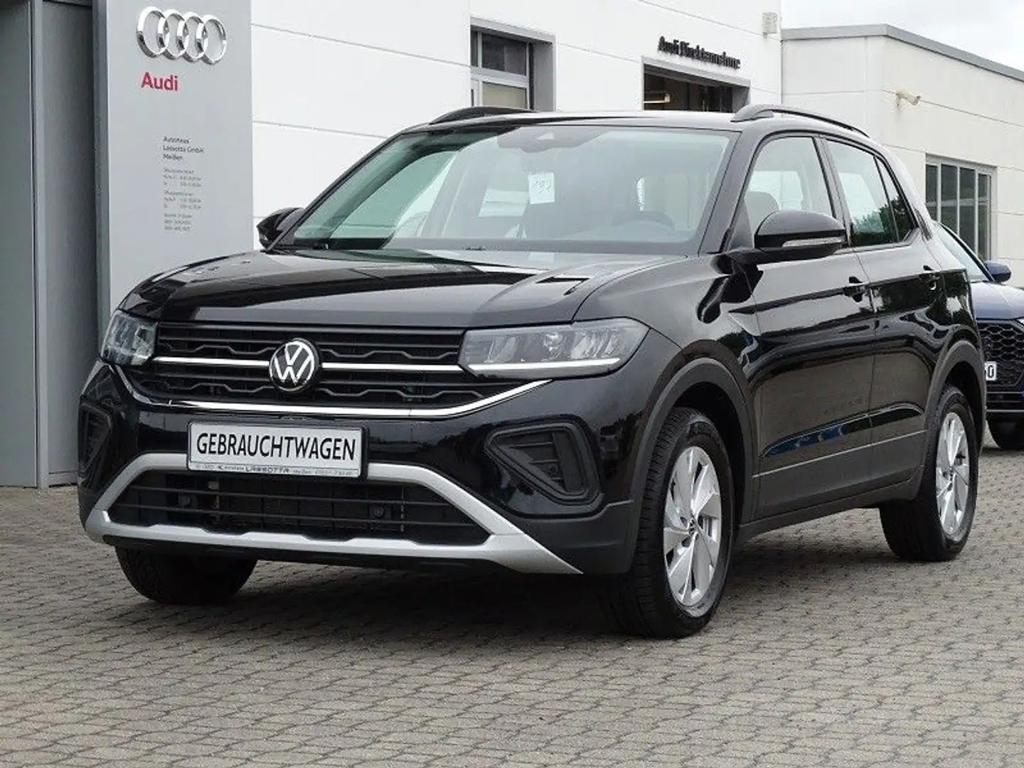 Volkswagen T-Cross 1.0 TSI DSG Life - LED / Navi / AHZV Noir - 1