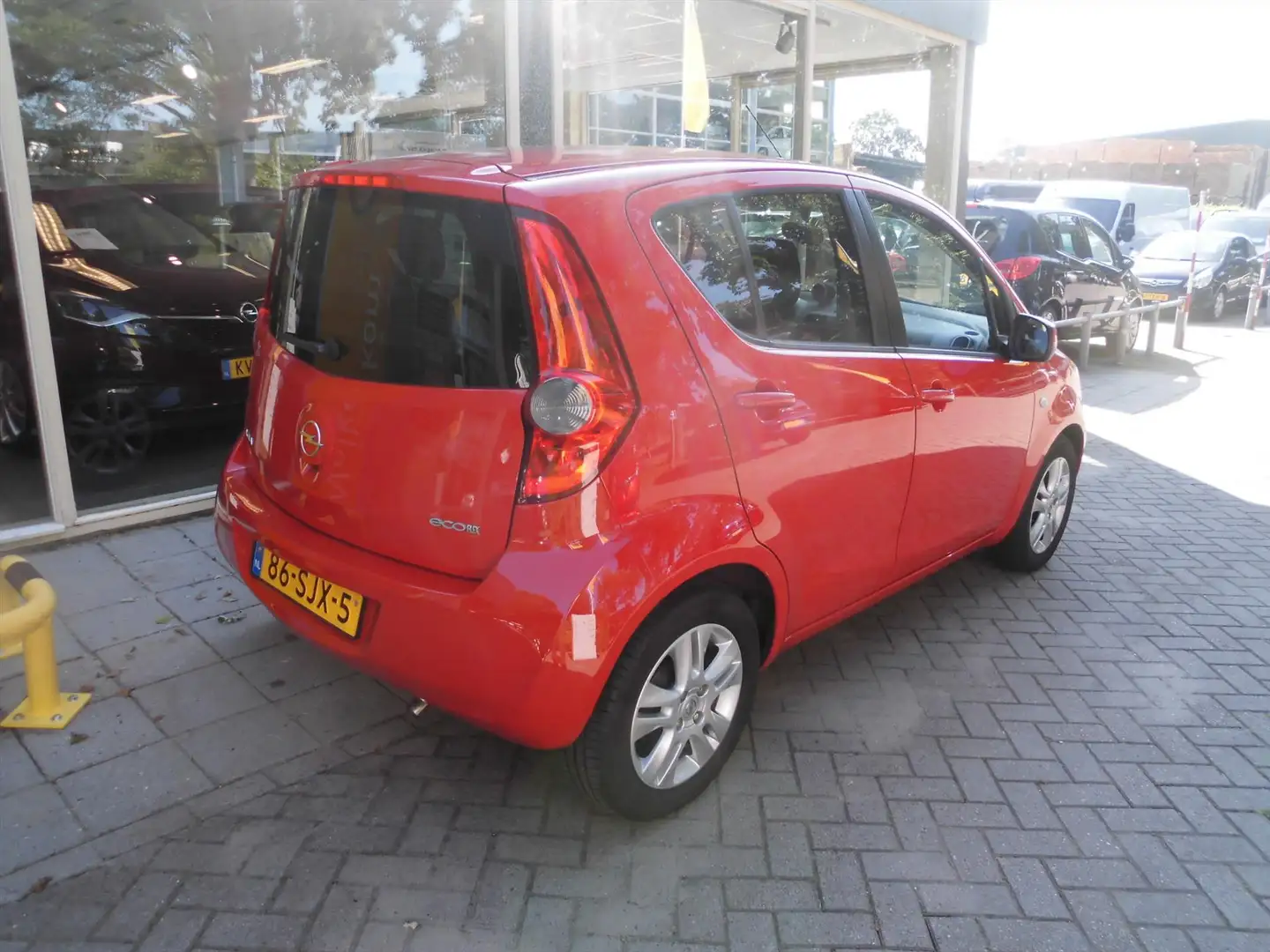 Opel Agila 1.0 EDITION STYLE Rood - 2