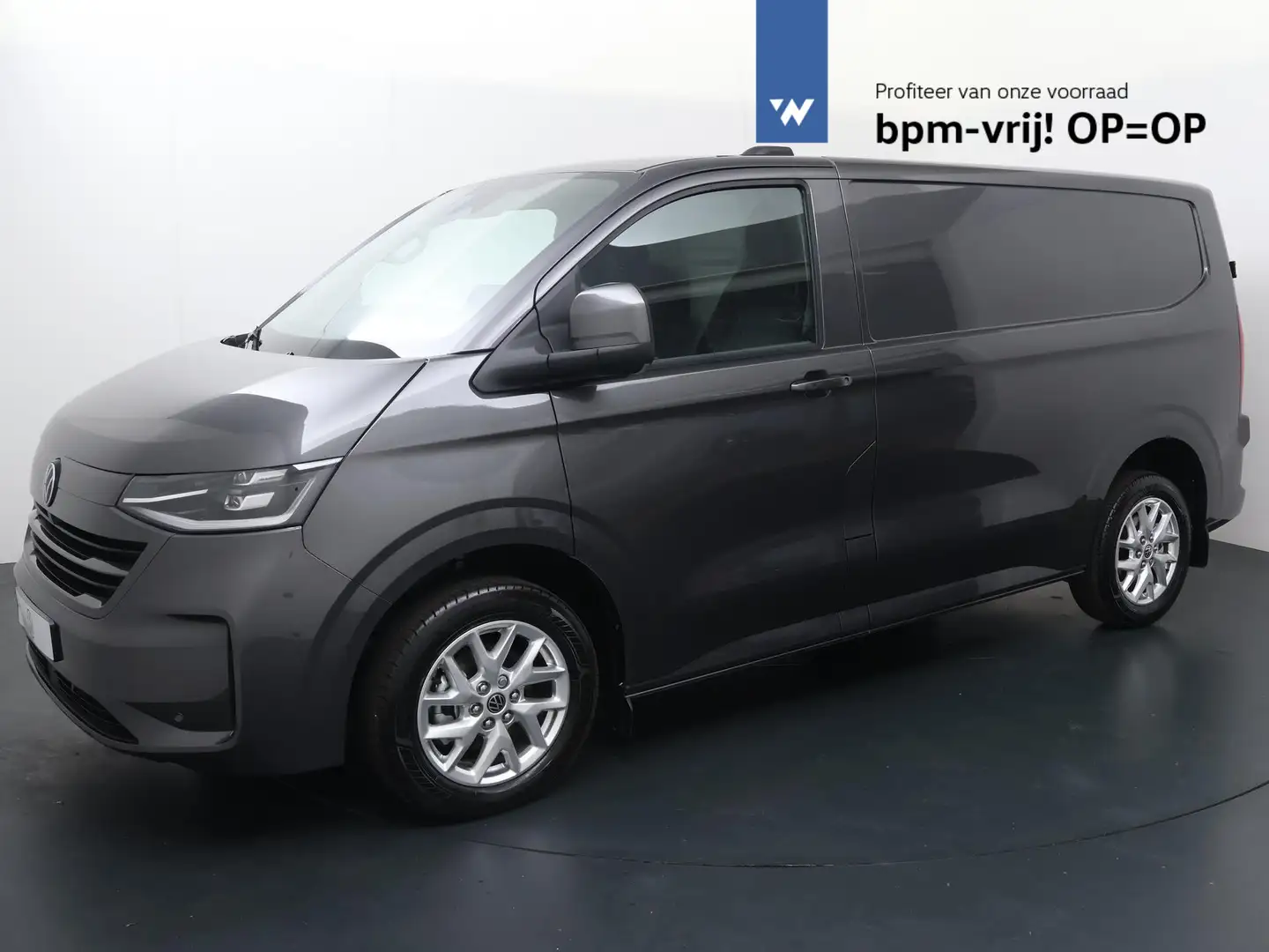 Volkswagen Transporter 2.0 TDI L1H1 28 Bulli | BPM-vrij | Grijs - 1