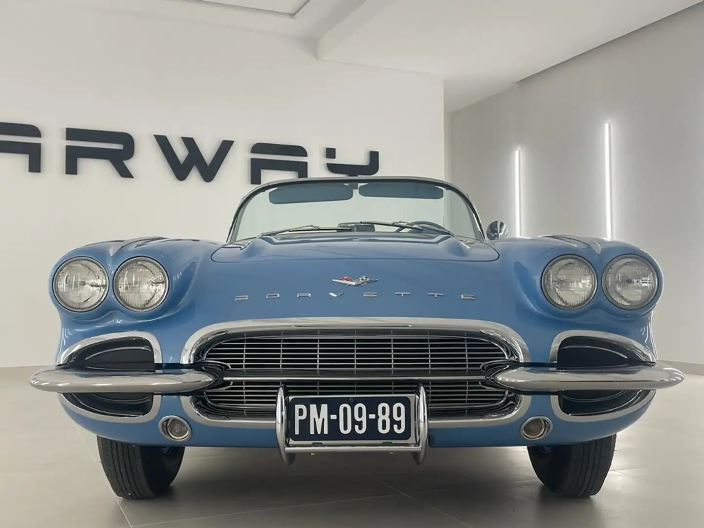 Chevrolet Corvette C1 Convertible 1961 body off restored Blauw - 2