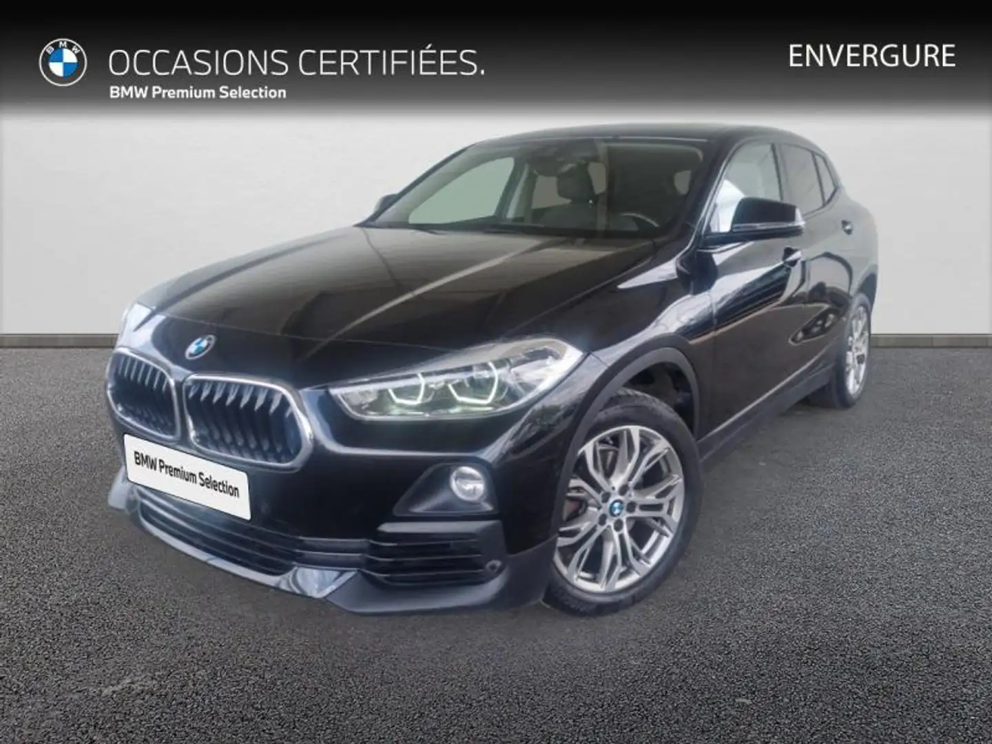 BMW X2 sDrive18iA 140ch Lounge DKG7 Euro6d-T Noir - 1
