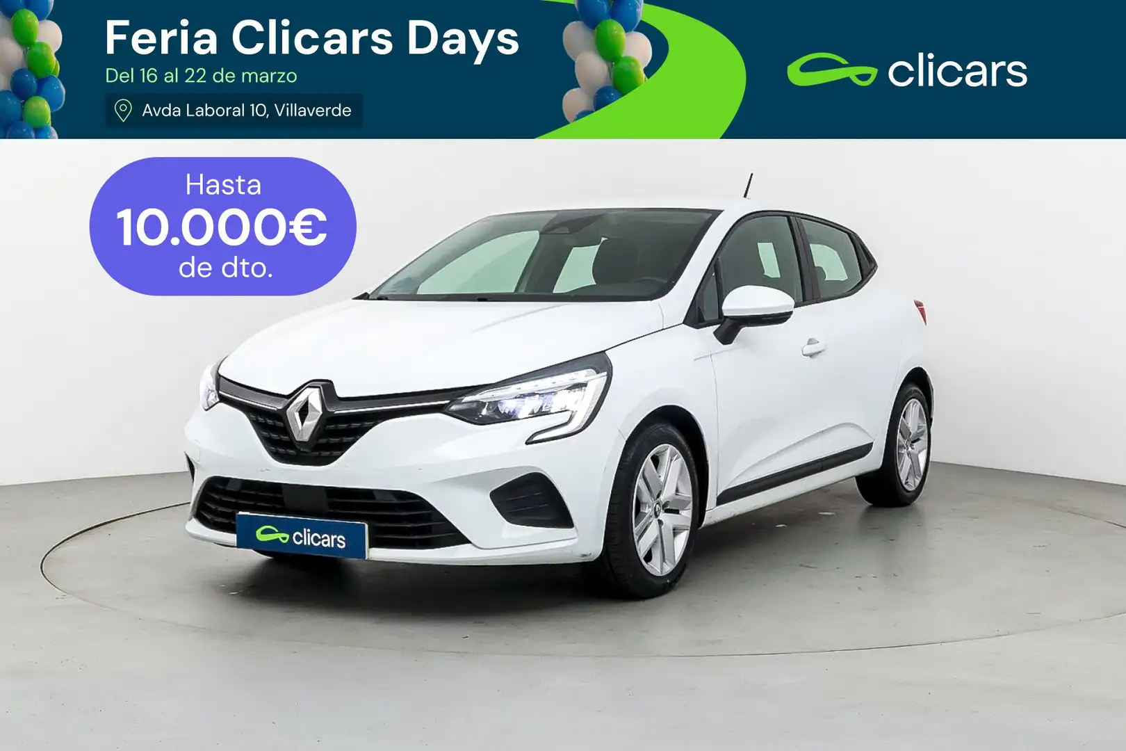 Renault Clio TCe GLP Intens 74kW Blanco - 1