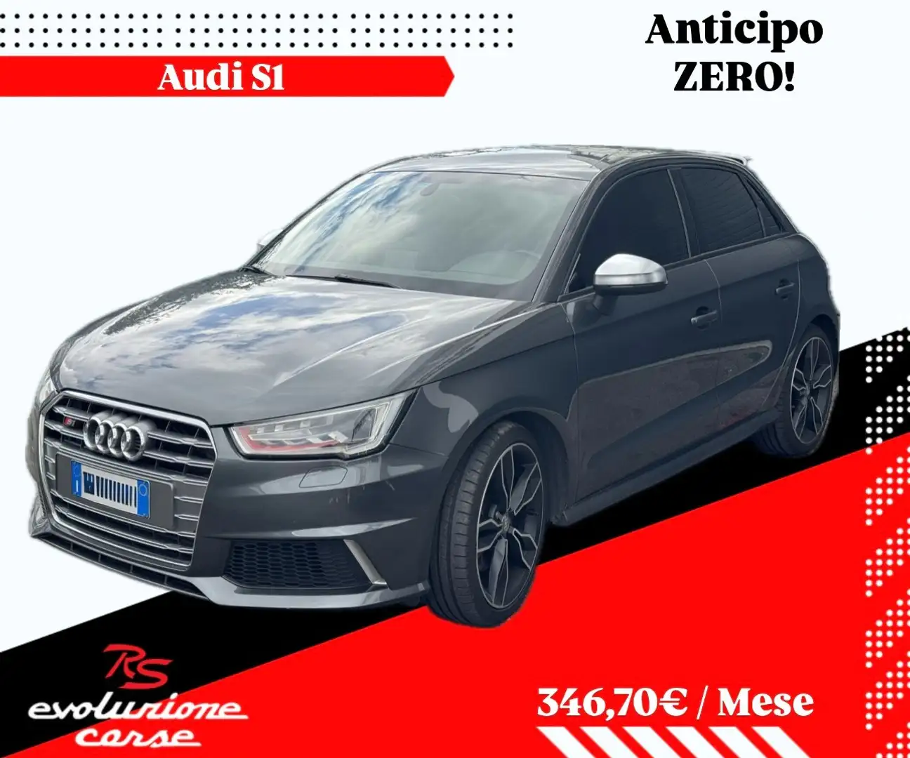 Audi S1 S1 Sportback 2.0 tfsi quattro Grigio - 1