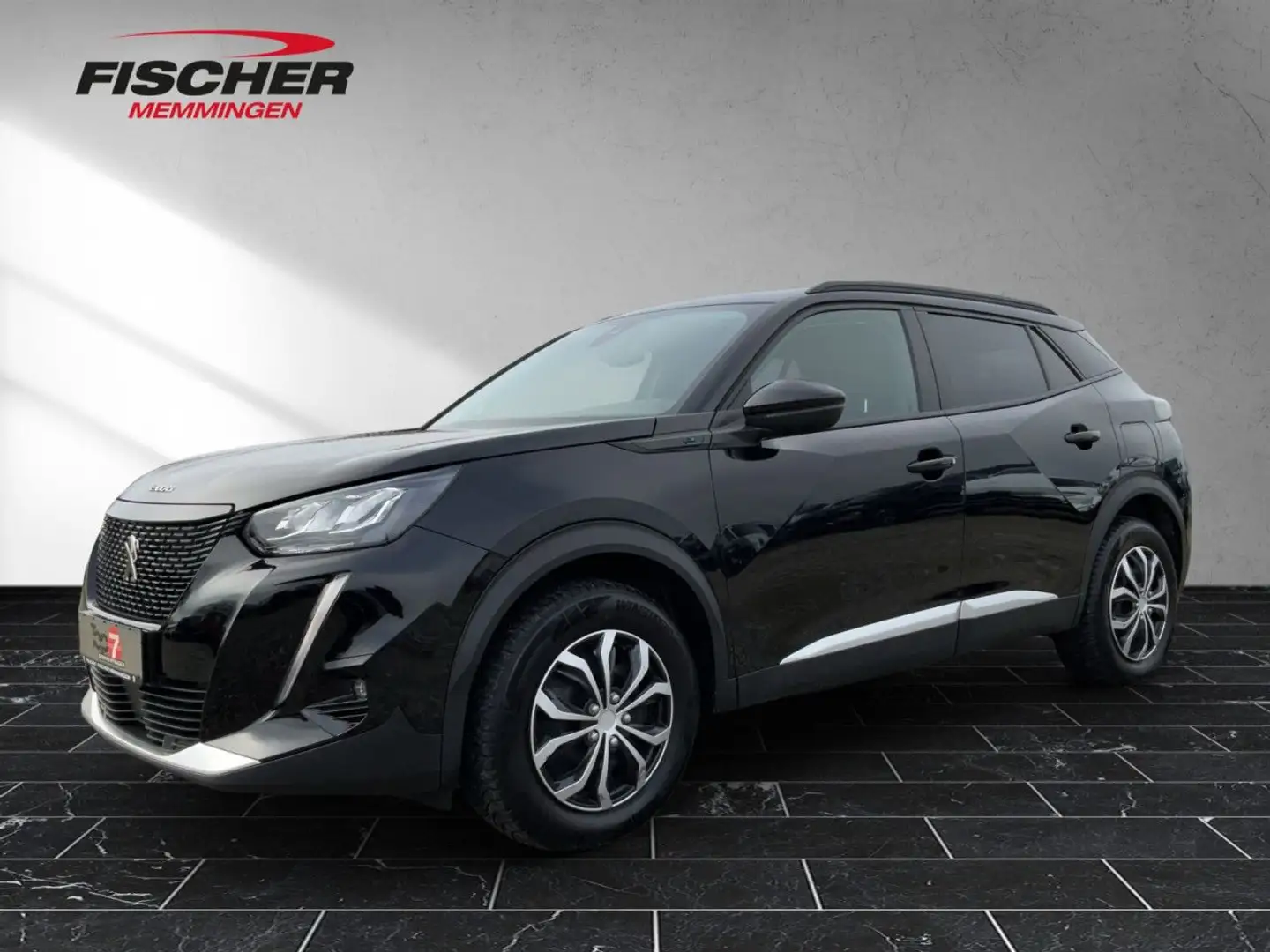 Peugeot 2008 e- Allure Pack Bluetooth Navi LED Klima Schwarz - 2