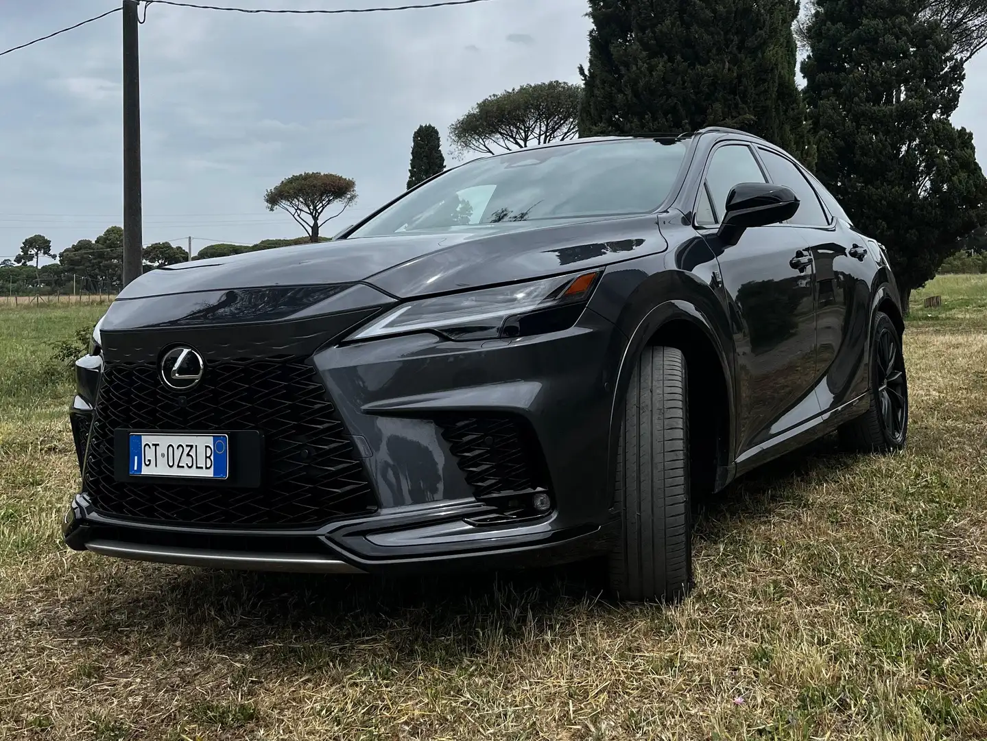 Lexus RX 500h RX 500h 2.4 hybrid turbo F-Sport  6at Grau - 1