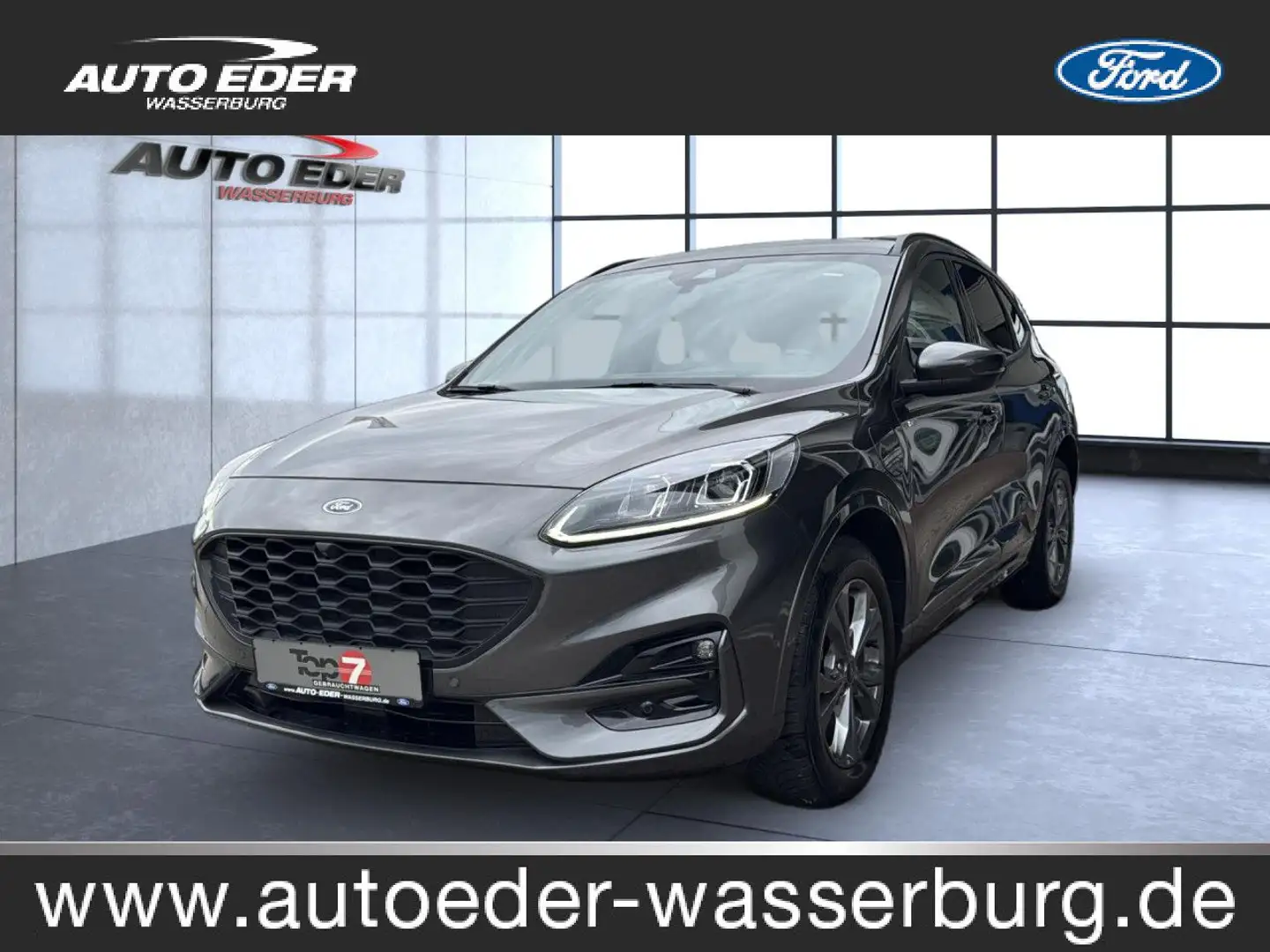 Ford Kuga ST-Line 2.5 Plug-In Hybrid Bluetooth Navi LED Gris - 1