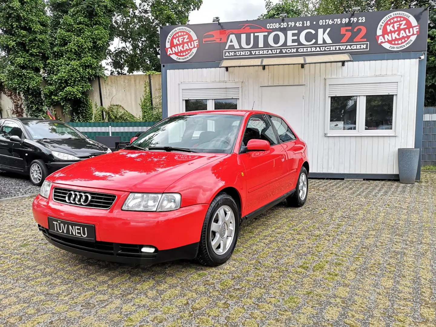 Audi A3 Sport* AHK * TÜV/AU 12-2027 * Klimaautomatik Rot - 1