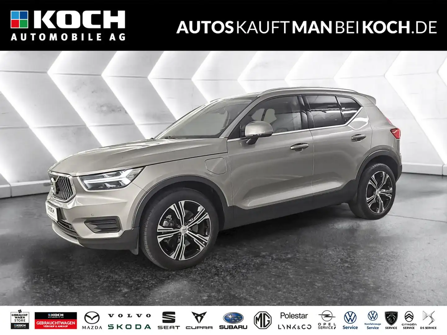Volvo XC40 T5 Recharge Inscriptio.STHz LED SHz PDC/CAM Gris - 1