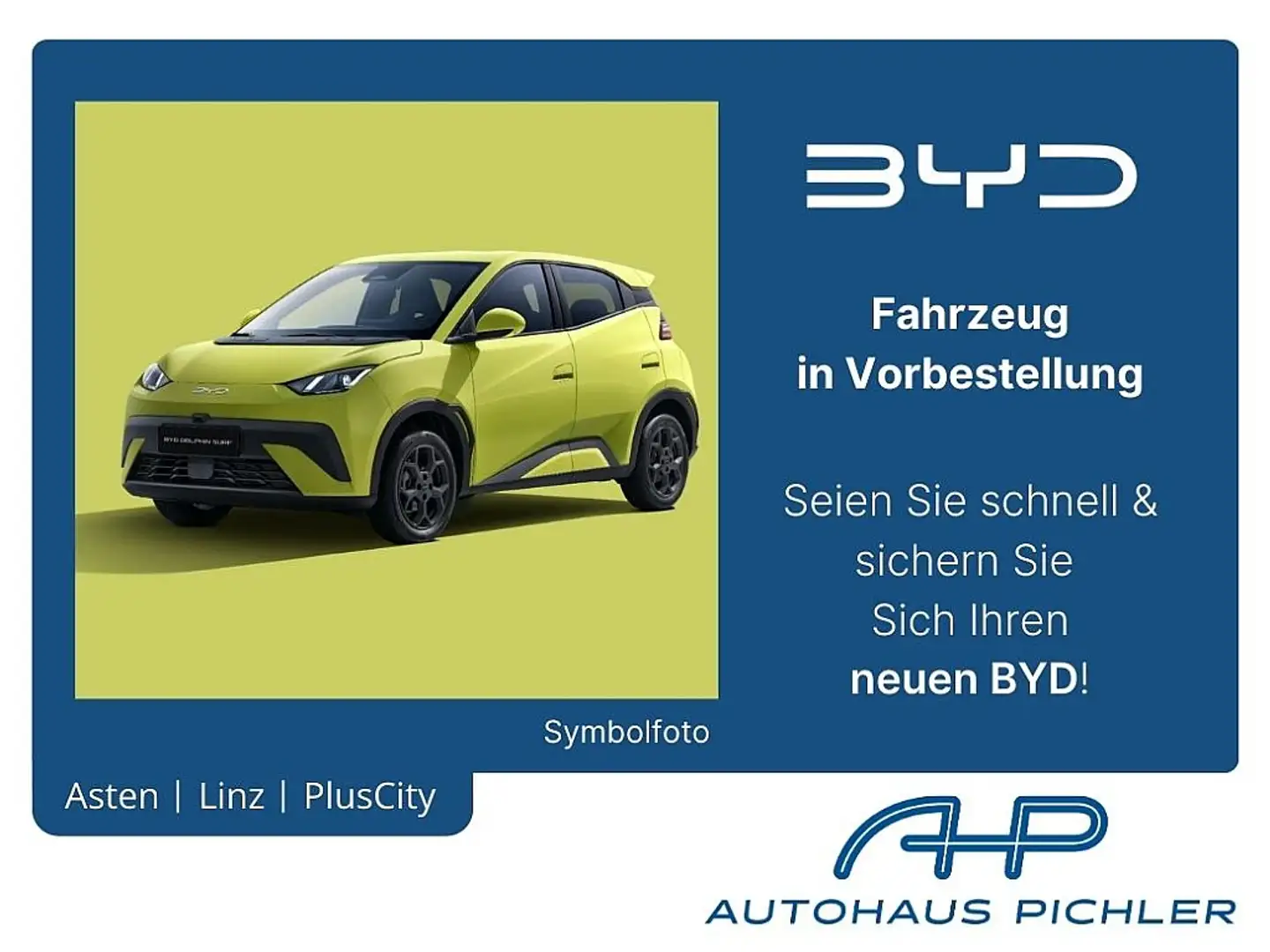 BYD Dolphin Surf Boost 43 KWH 156 PS LAGER AKTION in Vorbst... zelena - 1