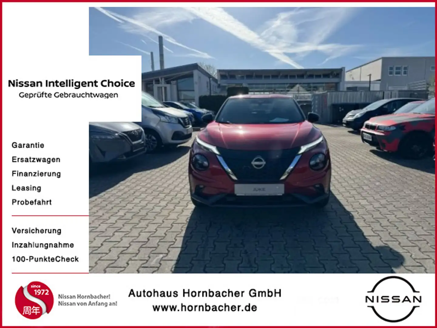 Nissan Juke 1.6 Hybrid N-Connecta Hybrid Rot - 1