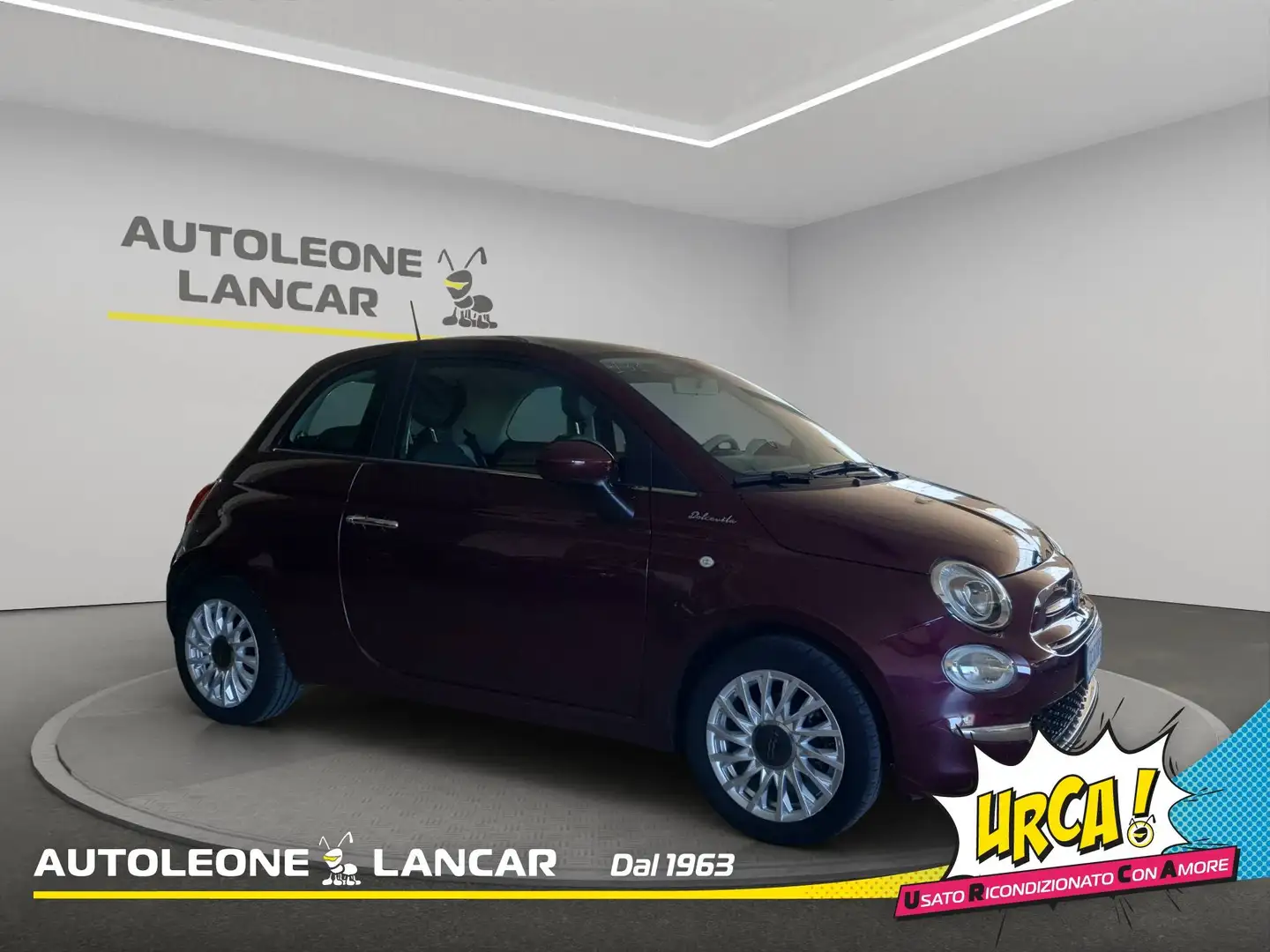 Fiat 500 1.2 Dolcevita Easypower GPL 69cv Rojo - 1