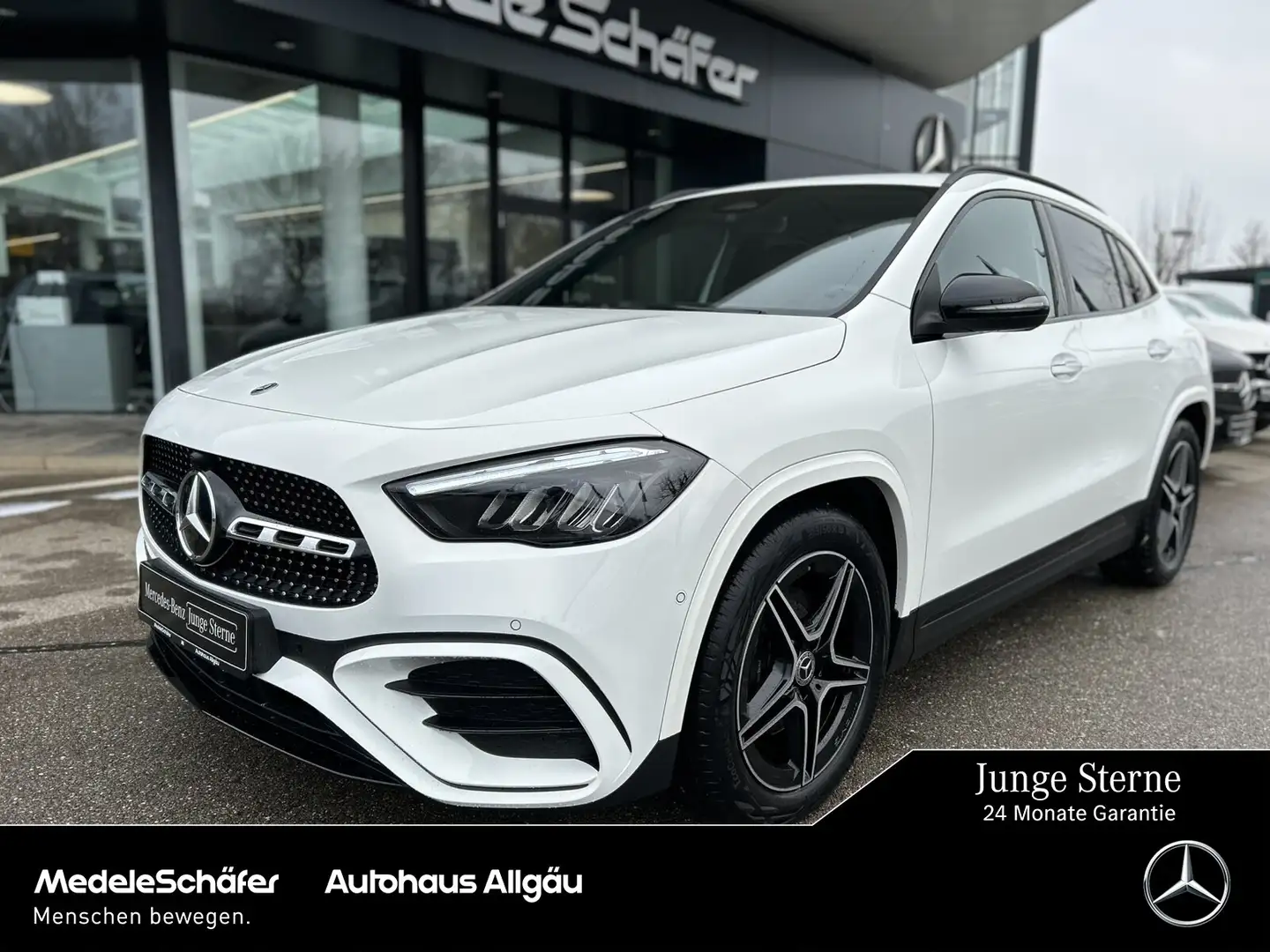 Mercedes-Benz GLA 200 GLA 200 AMG AHK Night LED KeyGo Kam WinterP Ambi Weiß - 1