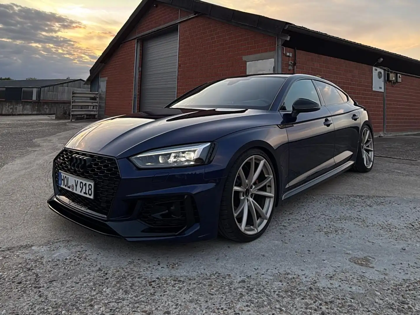 Audi RS5 2.9 TFSI Quattro APR, KW V3, TÜV 07.2027! Bleu - 1