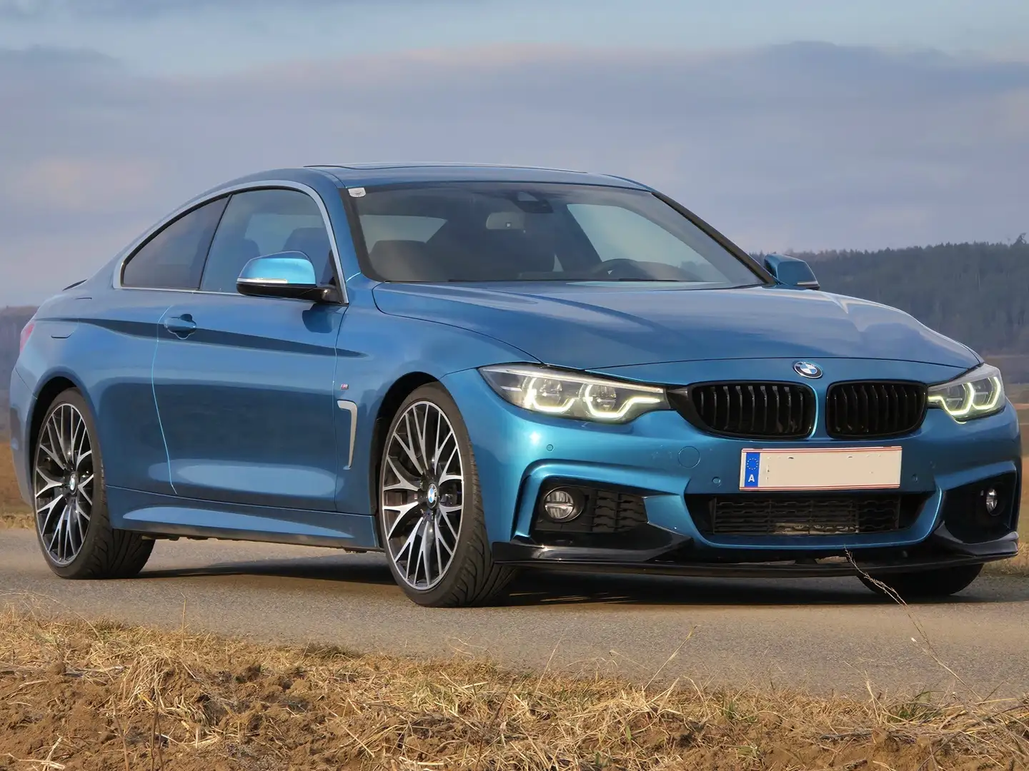 BMW 420 420d Coupé B47 F32 "Snapper Rocks Blue" Blau - 1