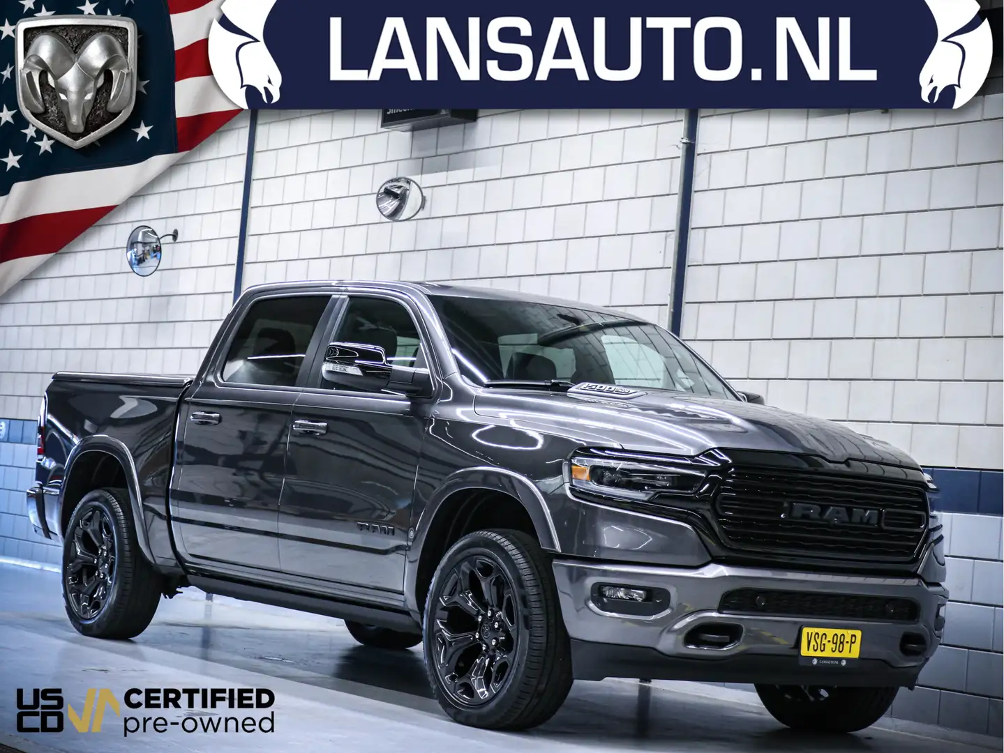 Dodge RAM 1500 | Limited Night Edition | 5.7L HEMI V8 Grijs - 1