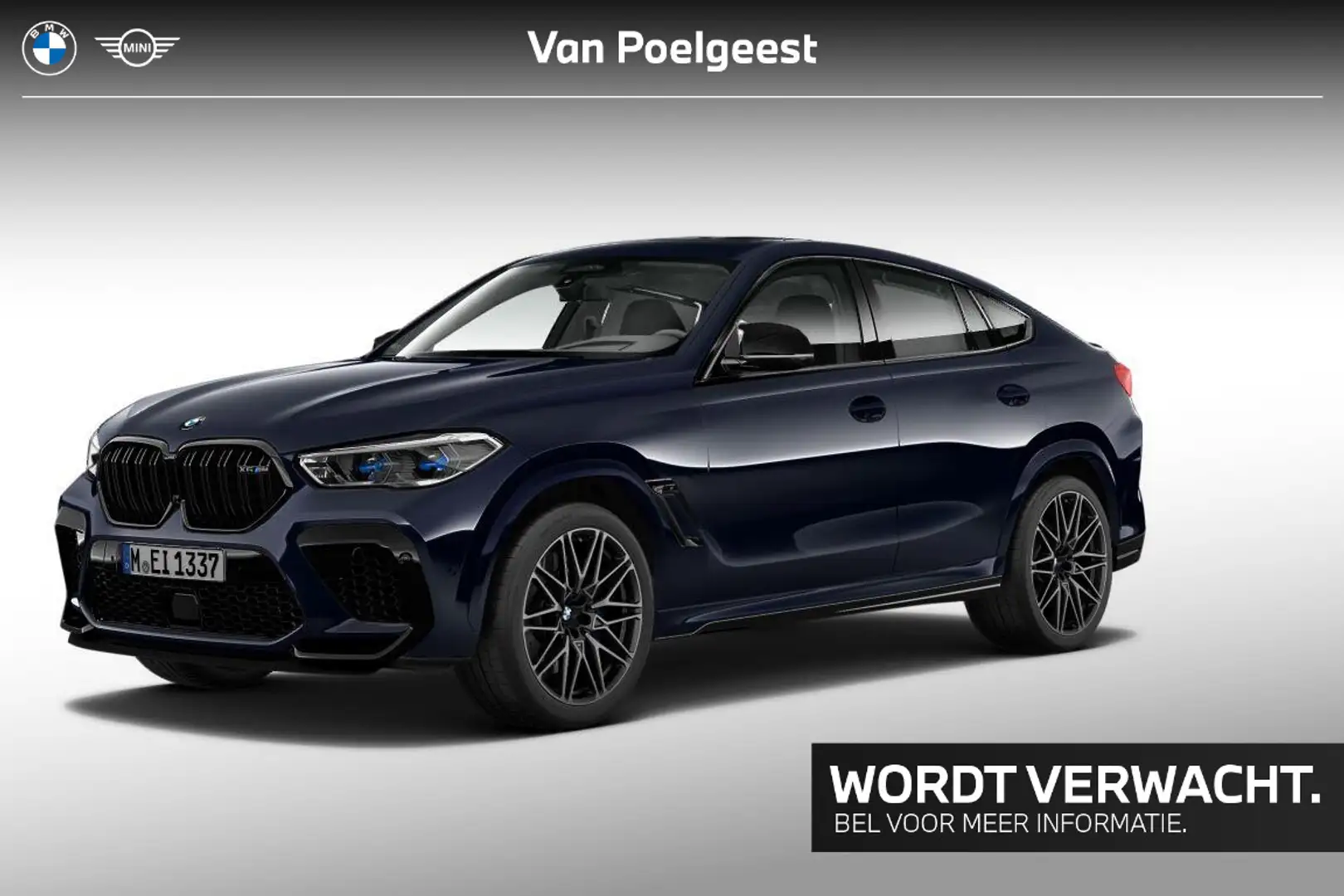 BMW X6 M Competition Zwart - 1