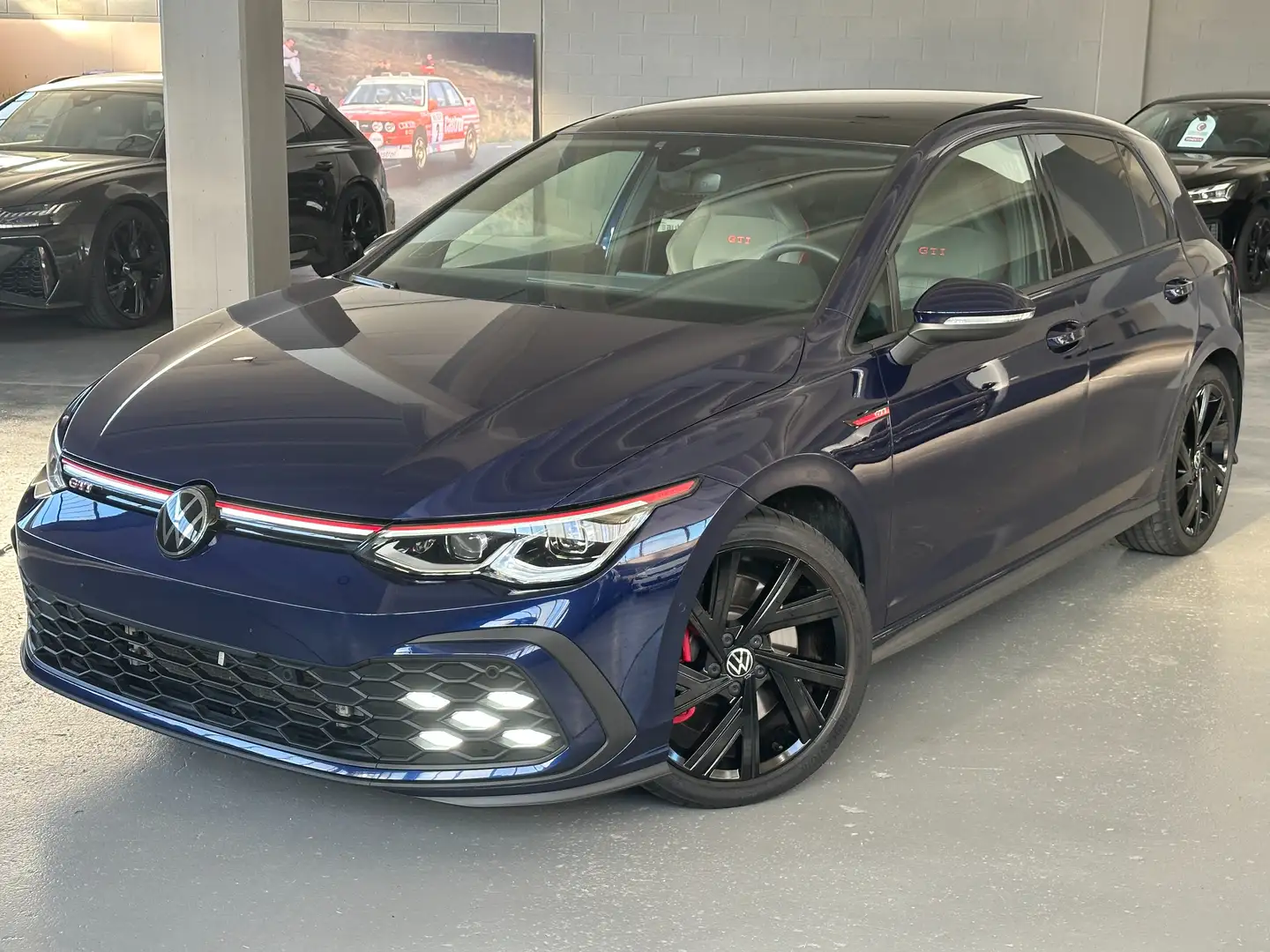Volkswagen Golf GTI DSG/TETTO/MATRIX/DCC/HK/GANCIO/ADAS/GARANZIA 2028 Blu/Azzurro - 1